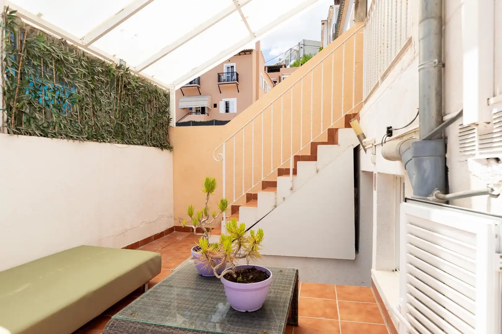 Terraza de Casa adosada en venta en  Palma de Mallorca con Aire acondicionado, Calefacción y Jardín privado
