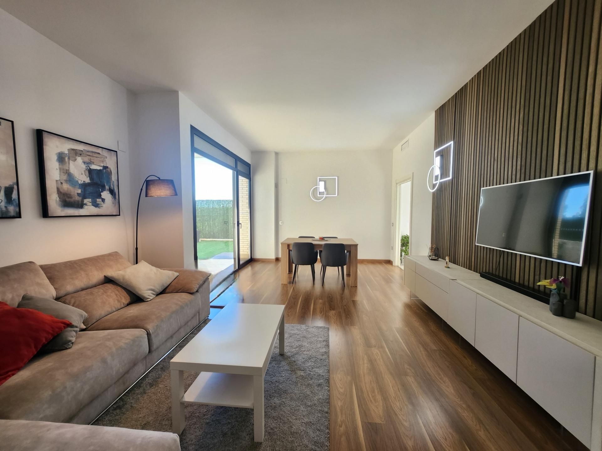 Living room of Flat for sale in Salou  with Air Conditioner, Heating and Private garden