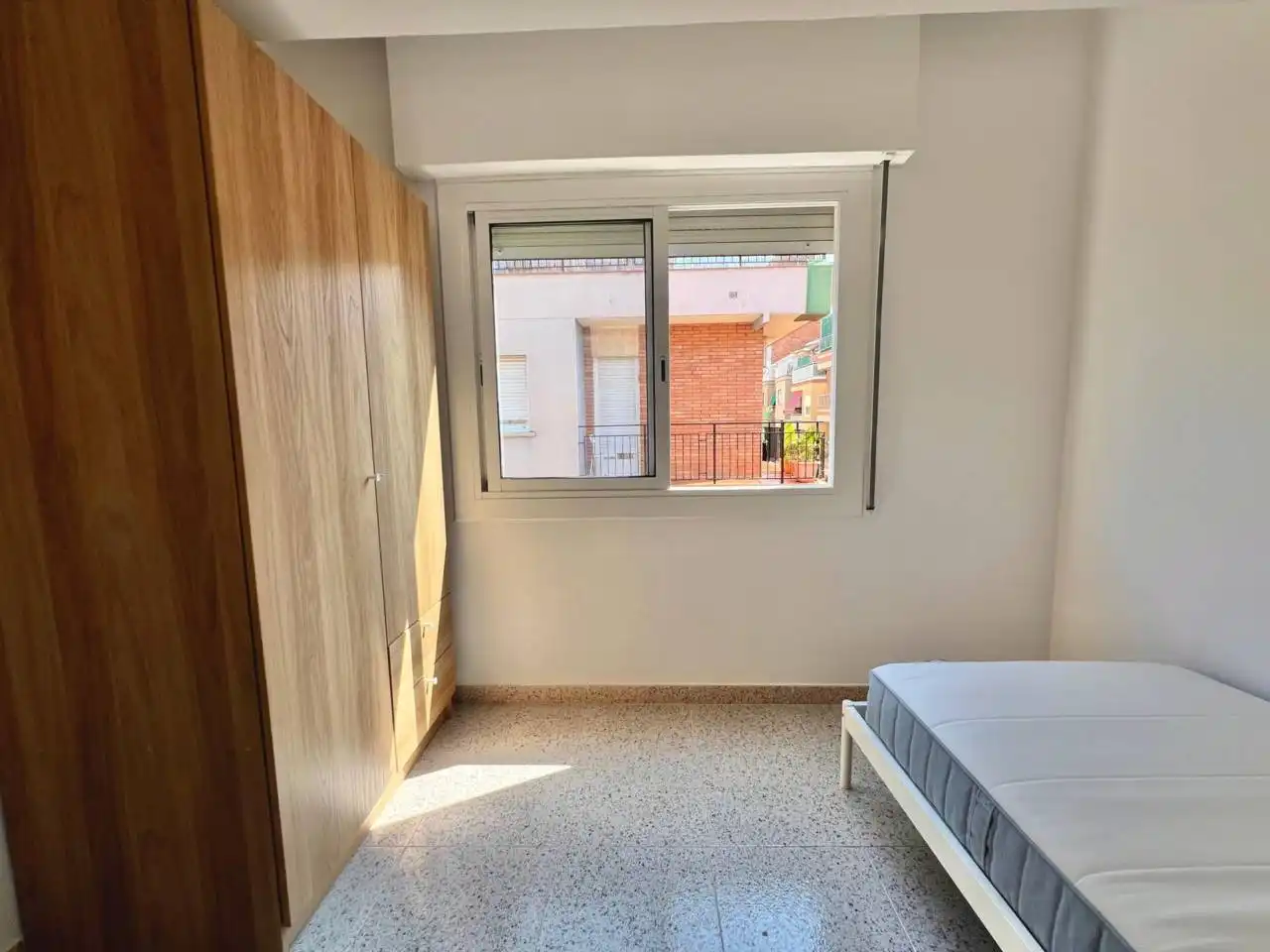 Schlafzimmer von Wohnung zur Miete in Barcelona mit Terrasse und Möbliert