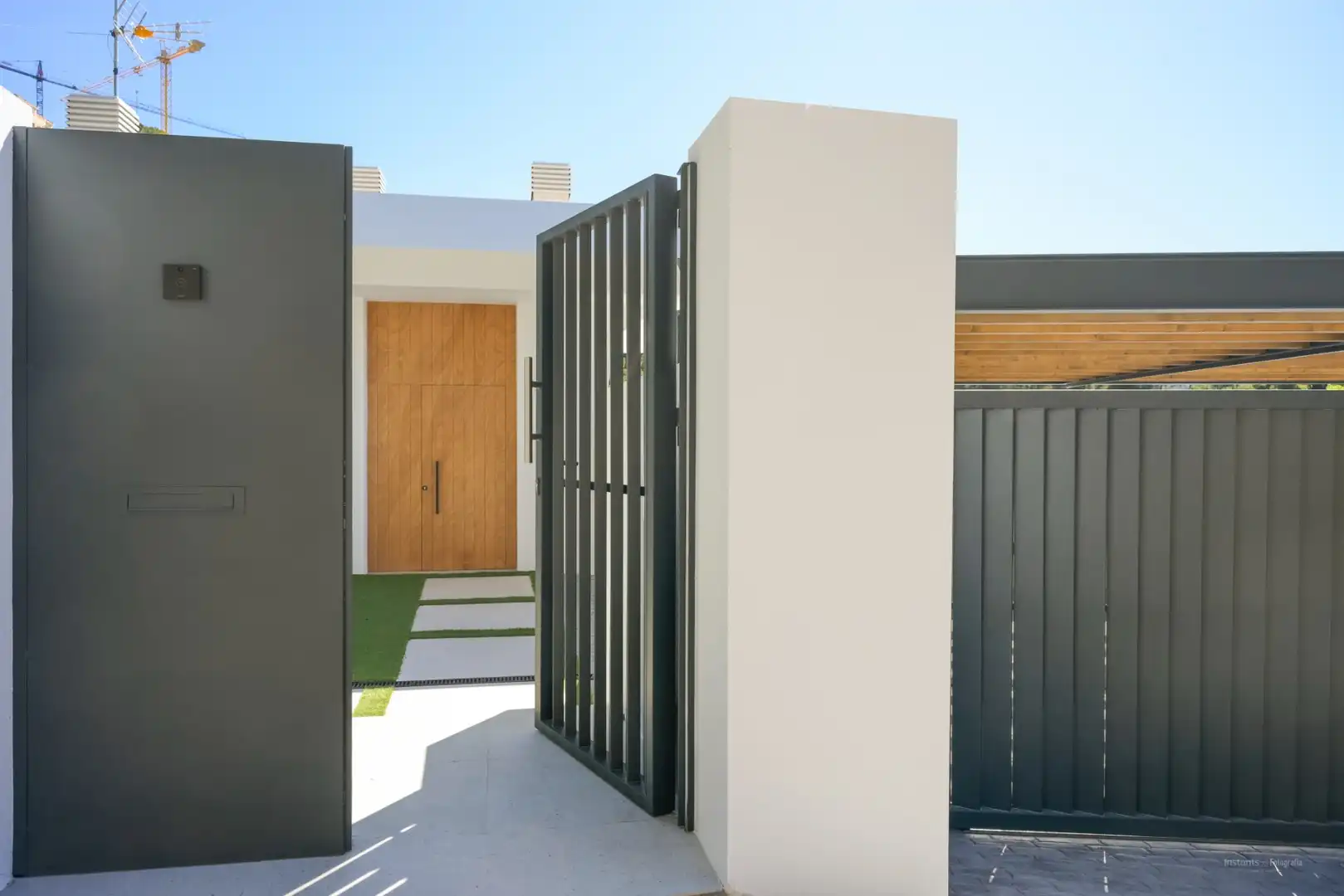 Vista exterior de Casa o chalet en venta en Altea con Aire acondicionado, Jardín privado y Terraza