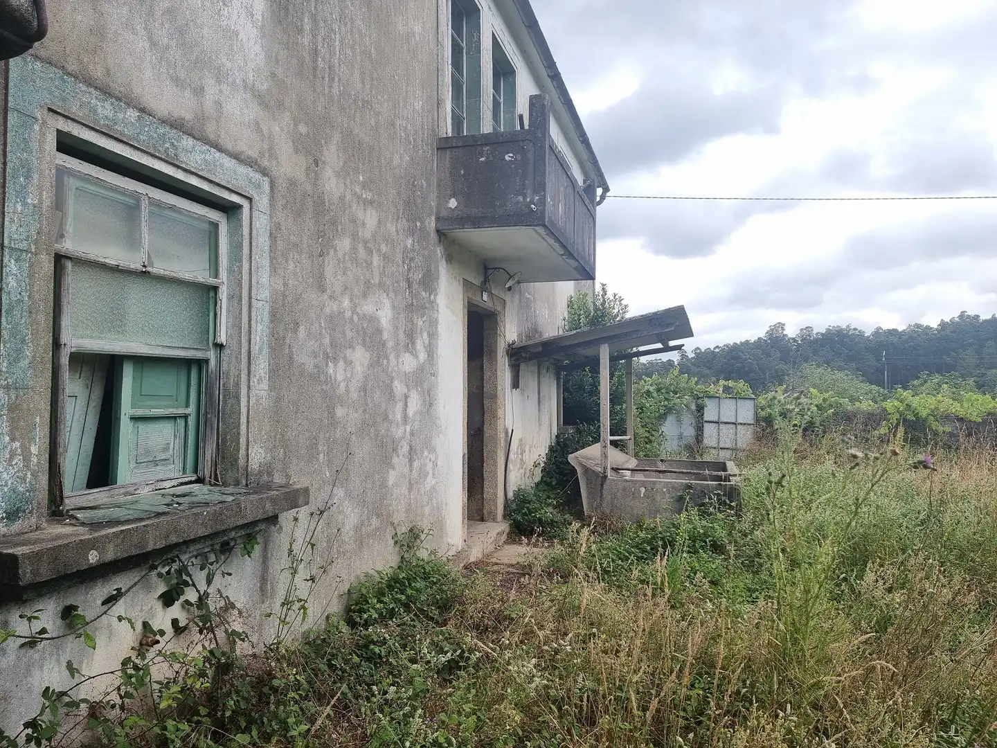 Vista exterior de Casa o xalet en venda en Boqueixón amb Jardí privat, Traster i Balcó