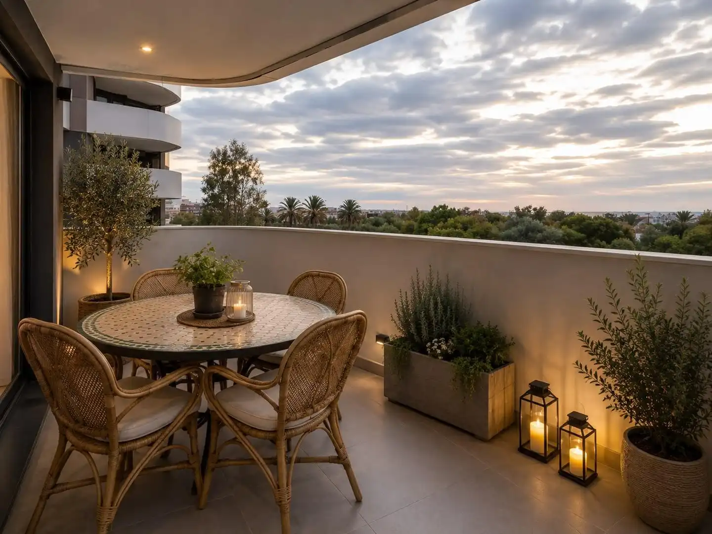 Terrace of Flat for sale in Valencia  with Air Conditioner, Heating and Private garden