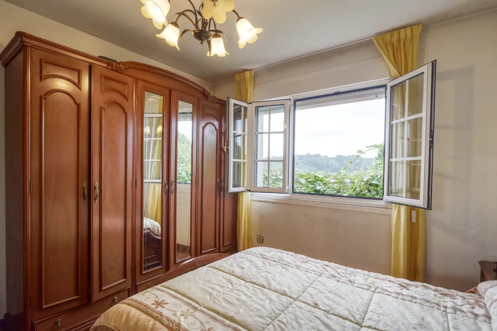Bedroom of Houses for sale in Abegondo  with Heating, Private garden and Parquet flooring