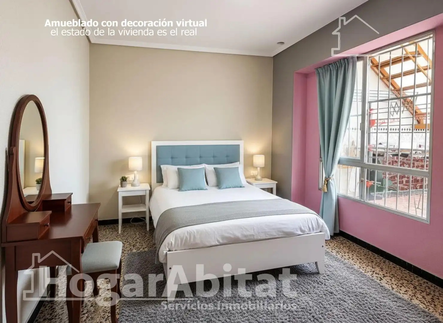 Dormitori de Casa o xalet en venda en Benaguasil amb Aire condicionat, Jardí privat i Terrassa