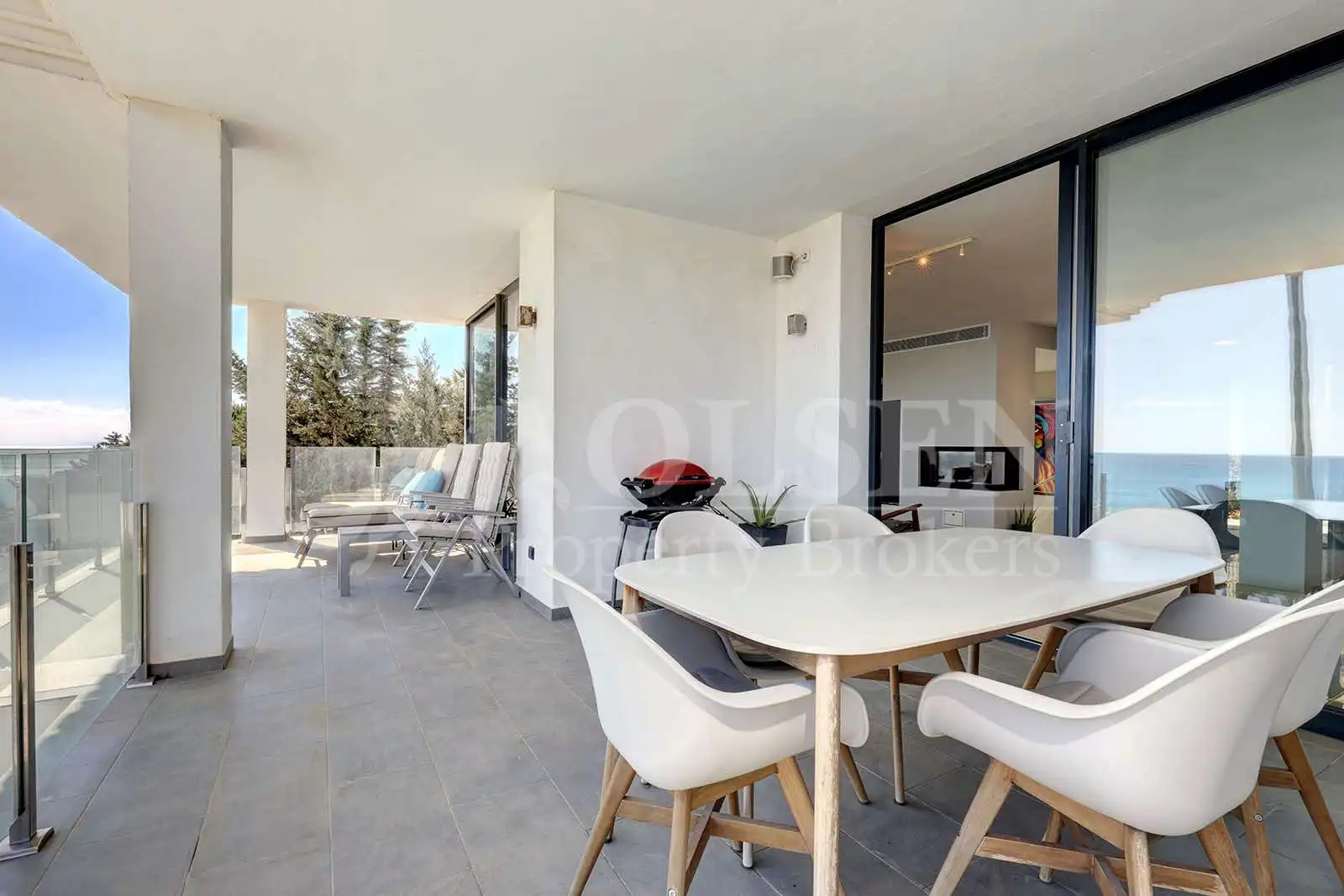 Terraza de Casa o chalet en venta en Estepona con Aire acondicionado, Calefacción y Jardín privado
