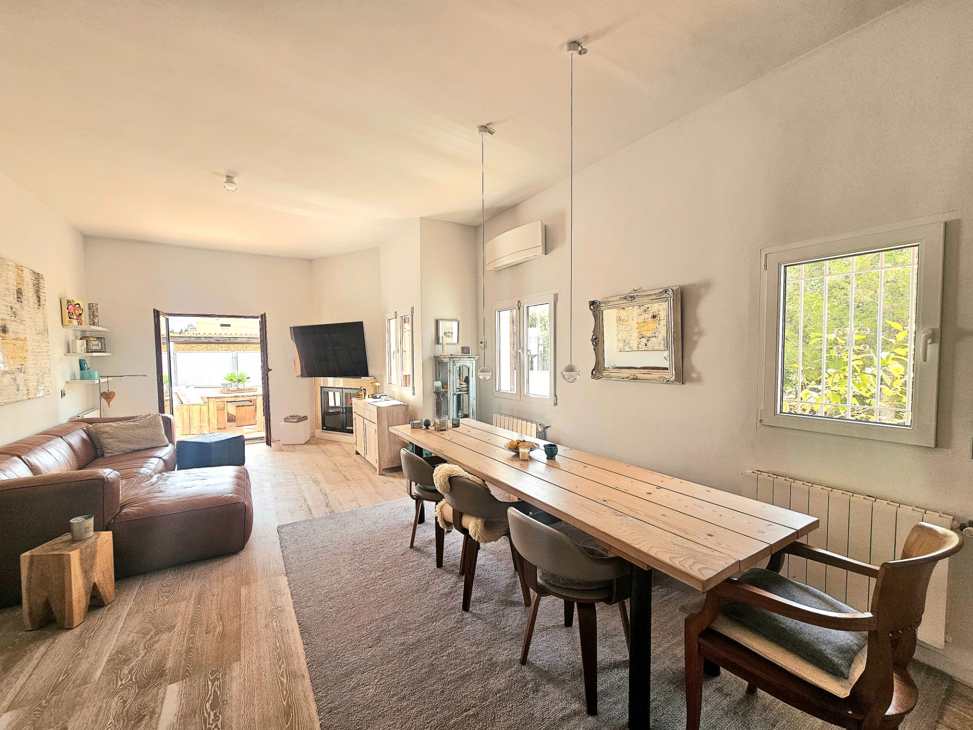 Dining room of Single-family semi-detached for sale in  Palma de Mallorca  with Air Conditioner, Heating and Private garden