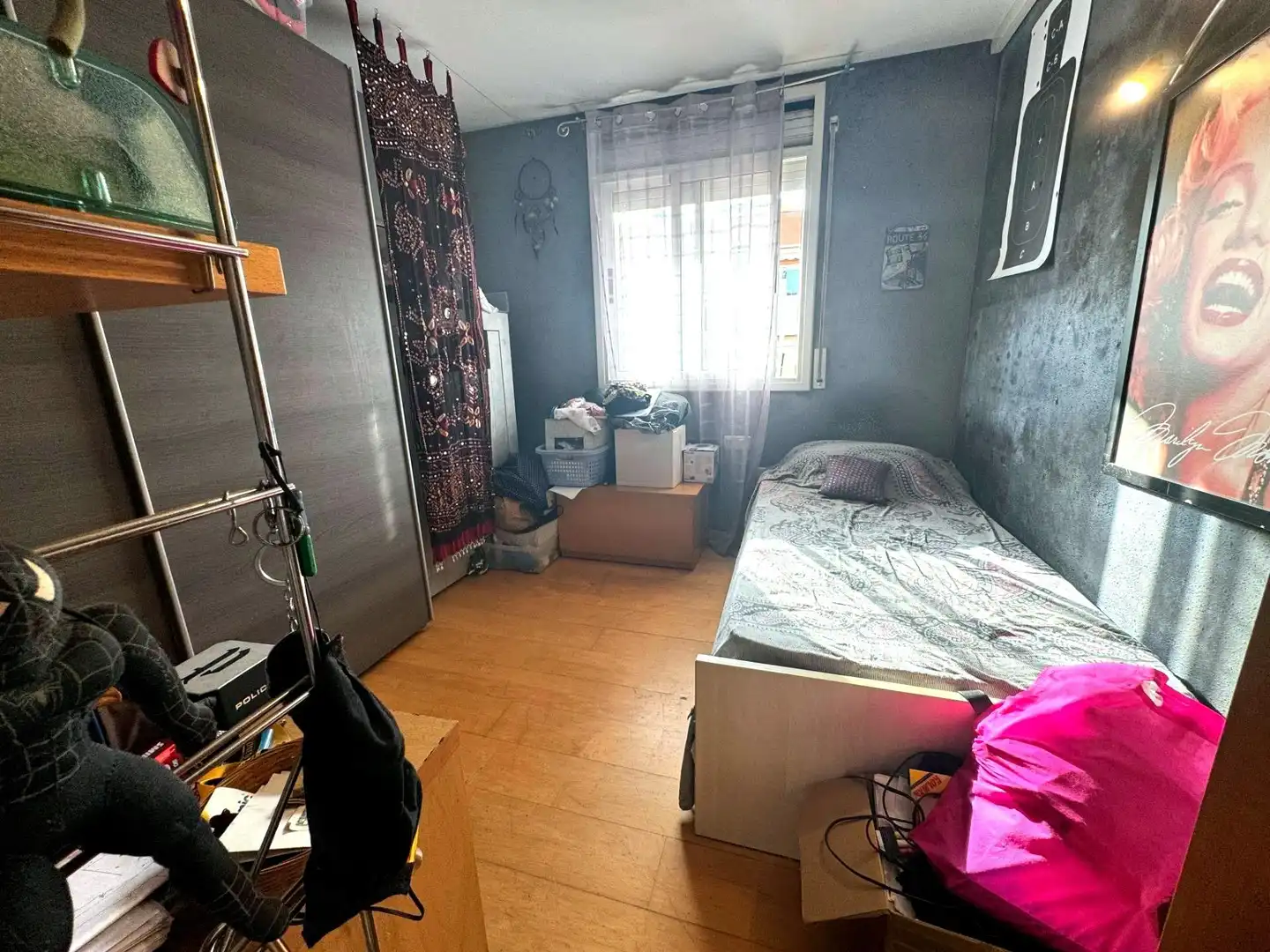 Schlafzimmer von Dachboden zum Verkauf in Castelldefels mit Klimaanlage, Heizung und Parkett