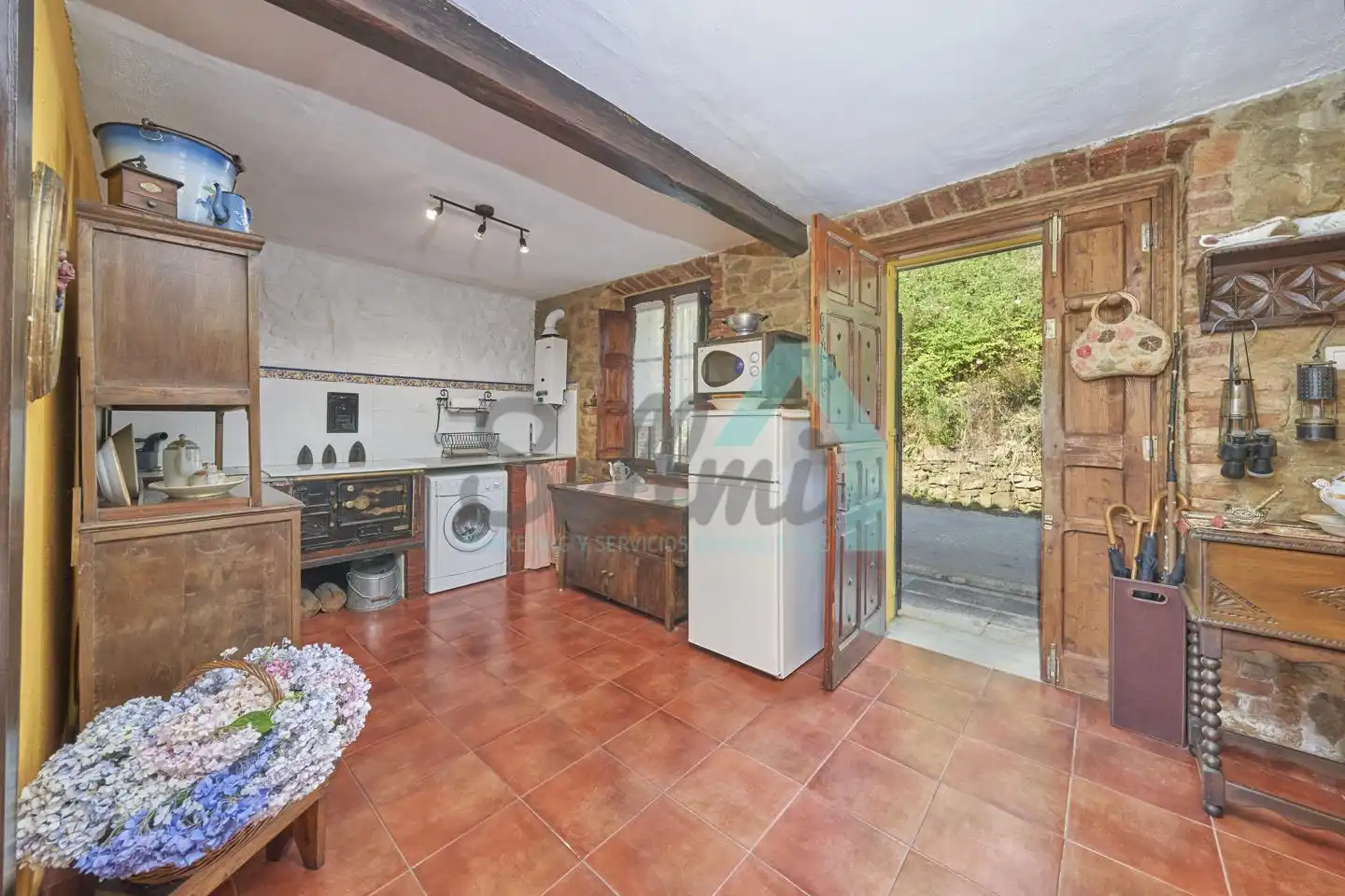 Kitchen of Houses for sale in Langreo  with Private garden and Balcony