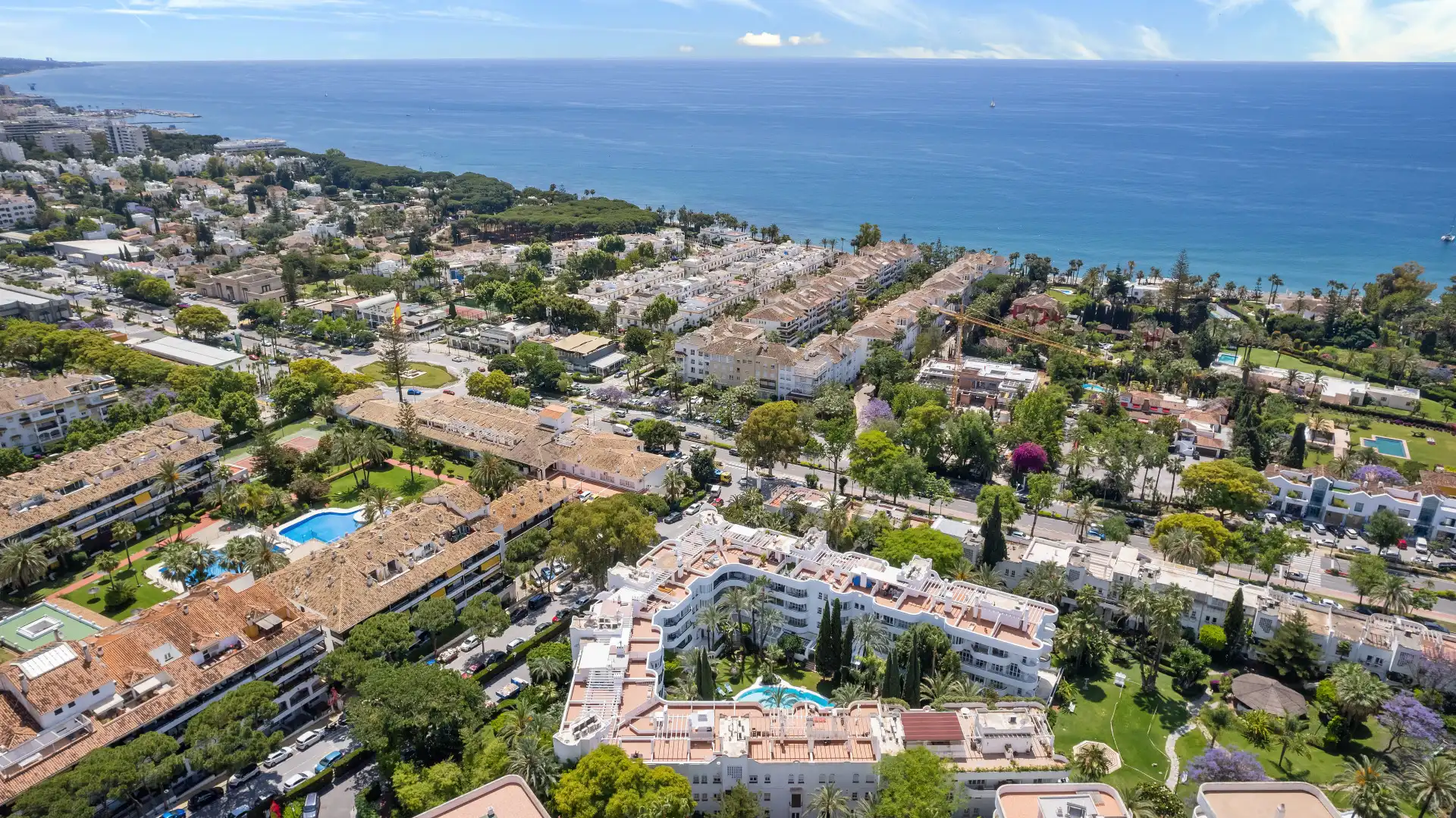 Àtic amb piscina en venda a Milla de Oro