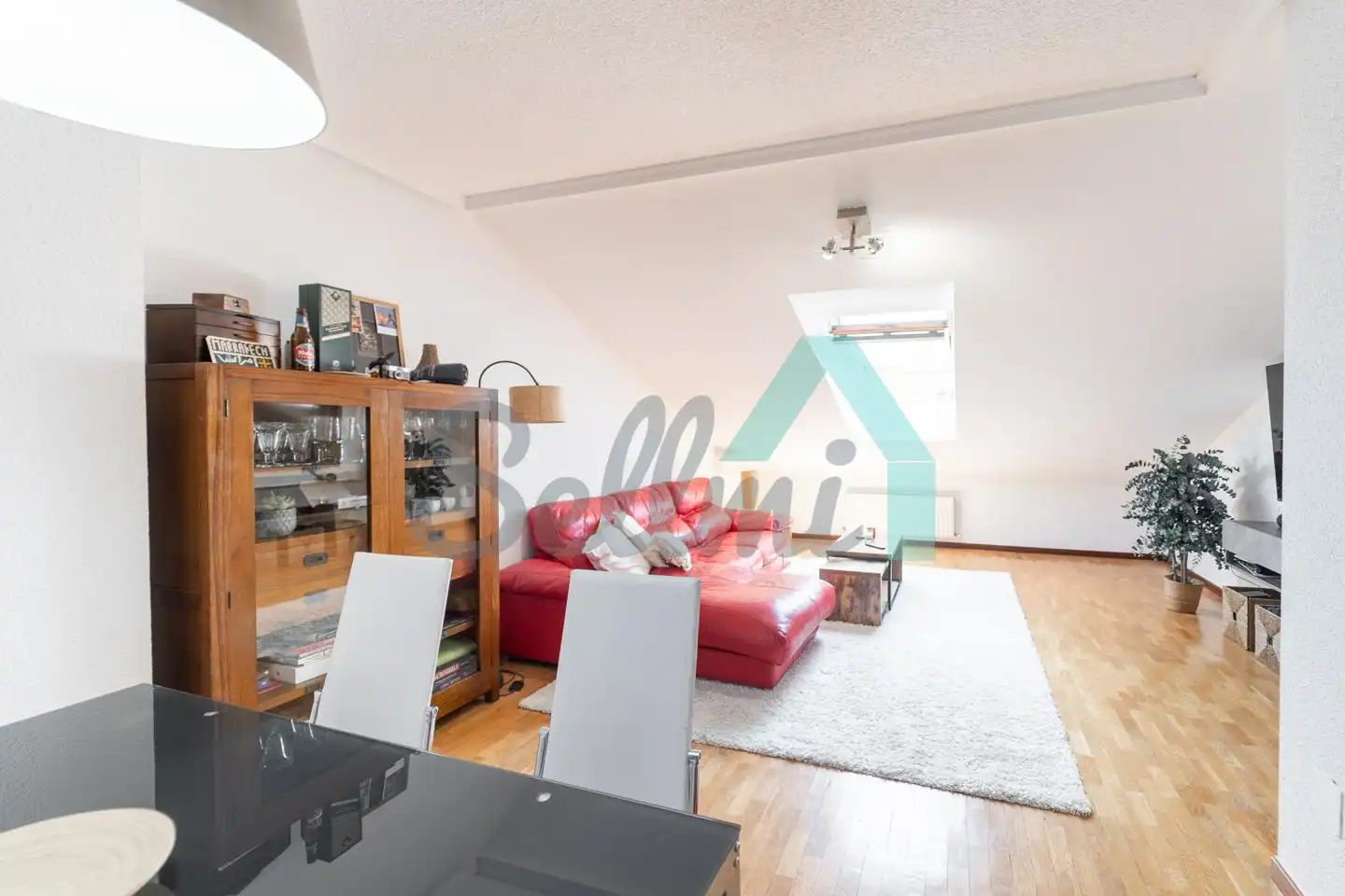 Wohnzimmer von Wohnung zur Miete in Llanera mit Heizung, Parkett und Möbliert