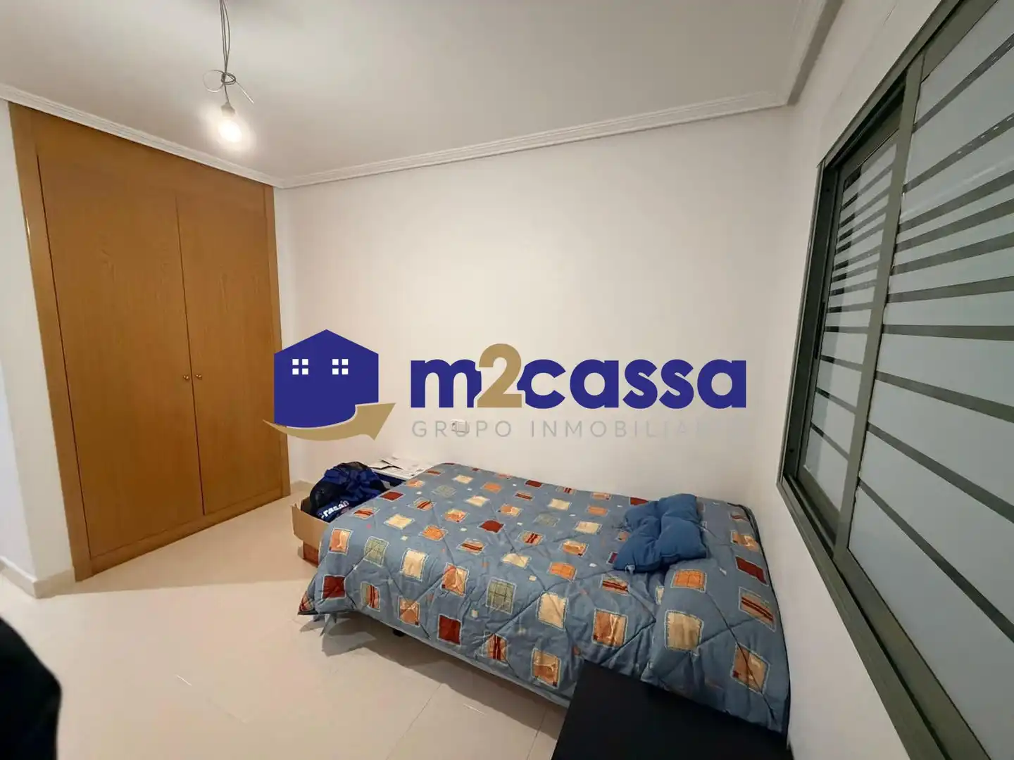 Bedroom of Flat for sale in Lorca  with Air Conditioner and Storage room