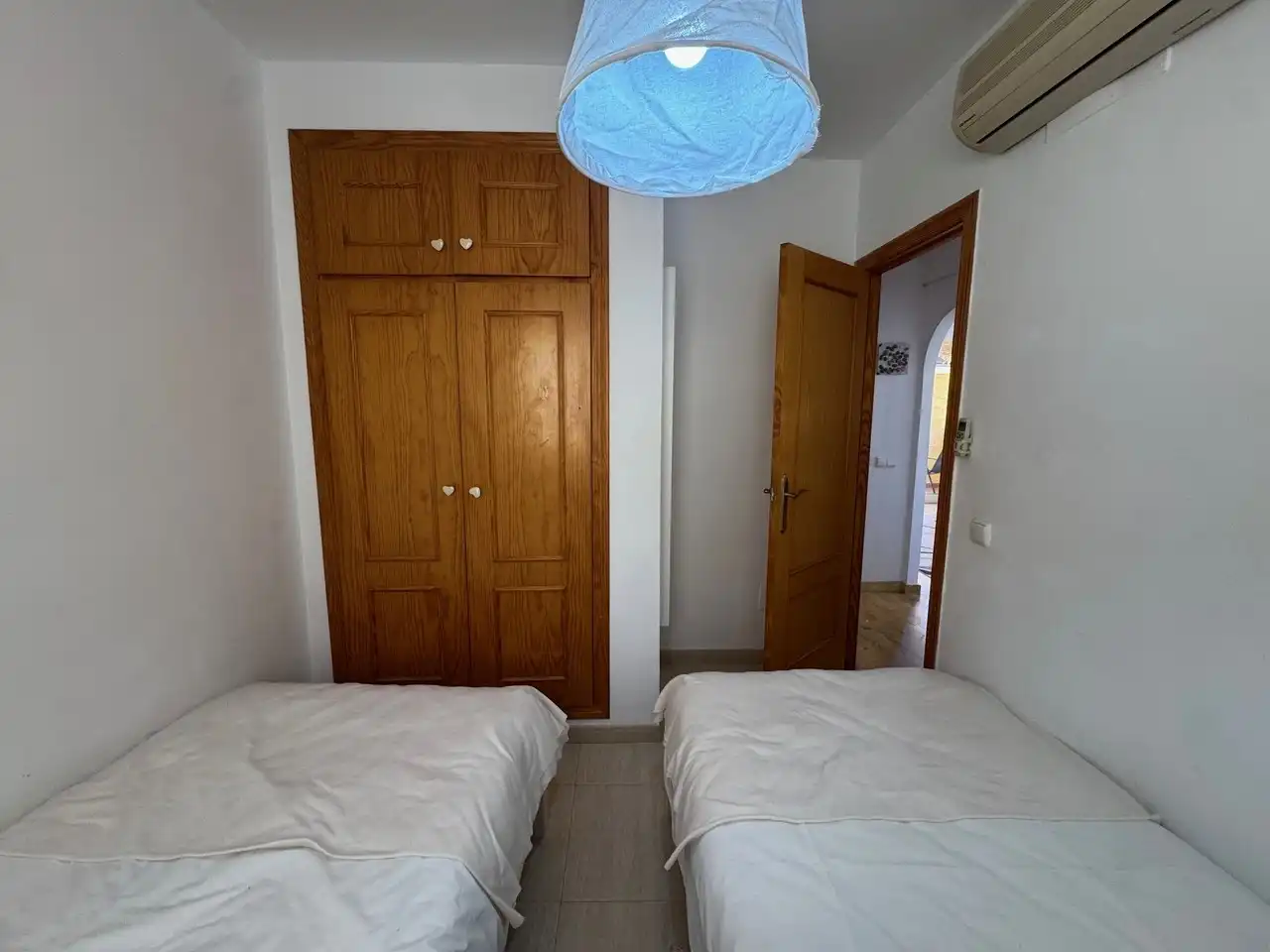 Bedroom of Apartments for sale in Vera  with Air Conditioner, Terrace and Swimming Pool