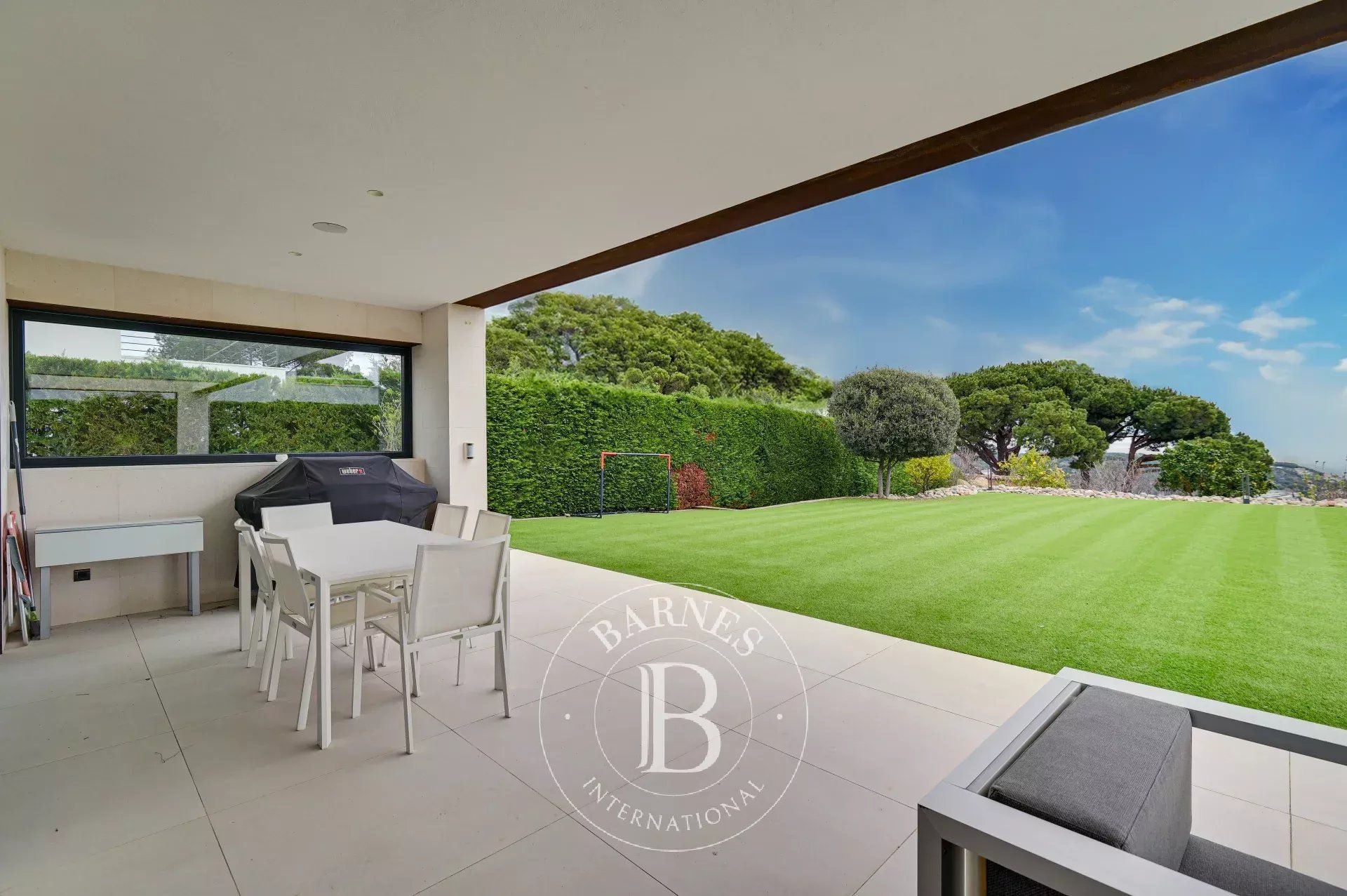 Terrassa de Casa o xalet en venda en Sant Andreu de Llavaneres amb Aire condicionat, Calefacció i Piscina