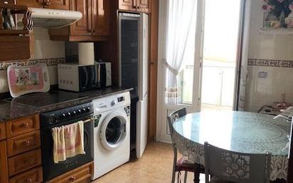 Kitchen of Flat for sale in Santurtzi   with Furnished and Balcony