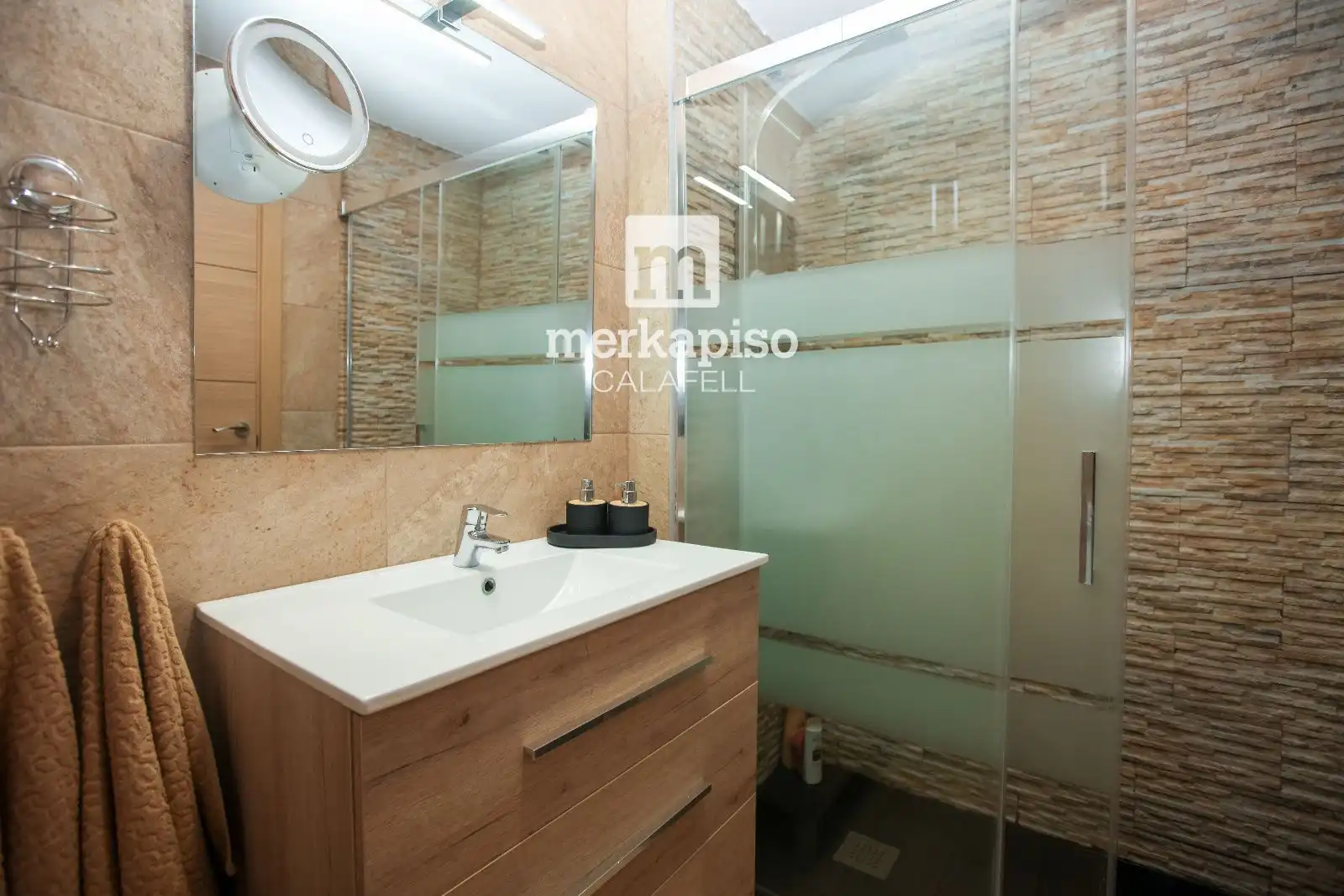Bathroom of Flat for sale in Calafell  with Air Conditioner and Heating