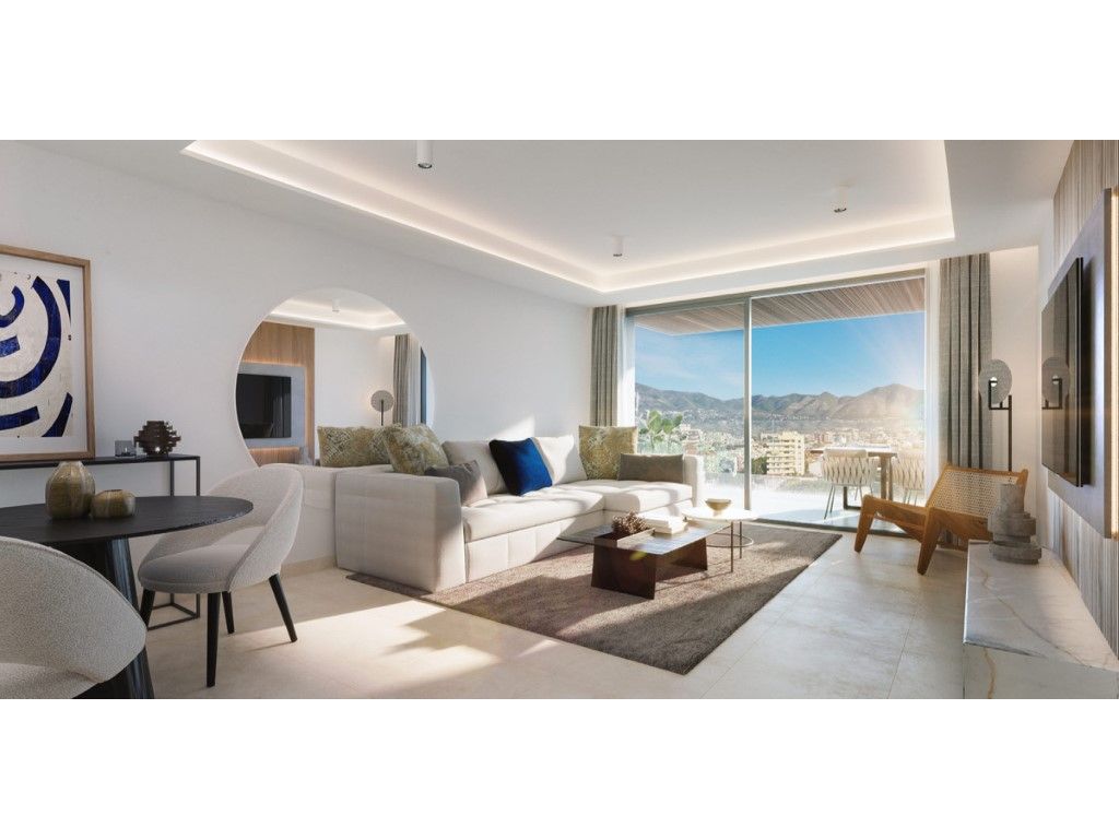 Living room of Apartment for sale in Fuengirola  with Air Conditioner, Heating and Private garden