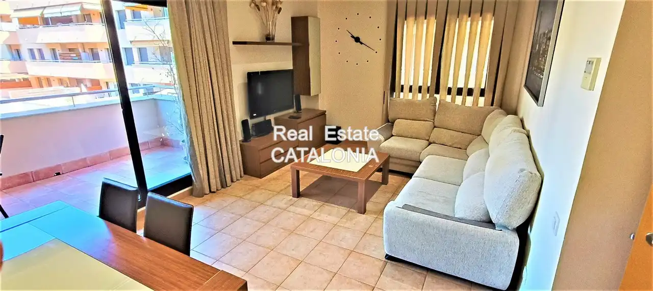 Sala d'estar de Apartament en venda en Lloret de Mar amb Aire condicionat, Calefacció i Terrassa
