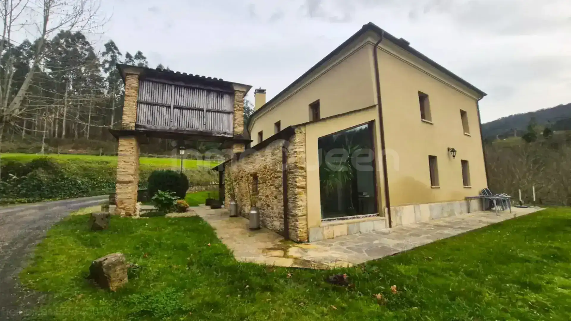 Vista exterior de Casa o chalet en venta en Mondoñedo con Aire acondicionado, Jardín privado y Terraza