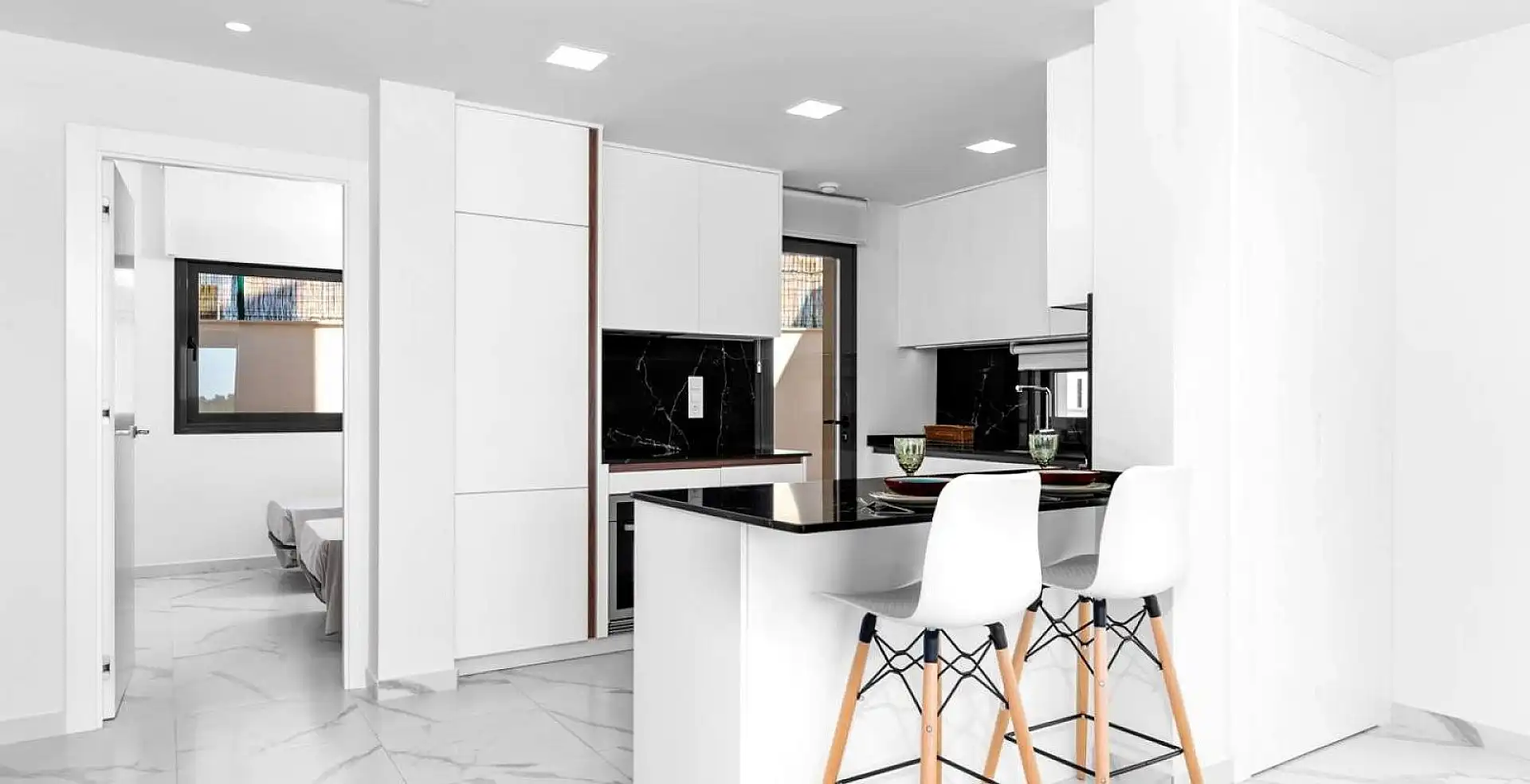 Kitchen of Houses for sale in San Miguel de Salinas