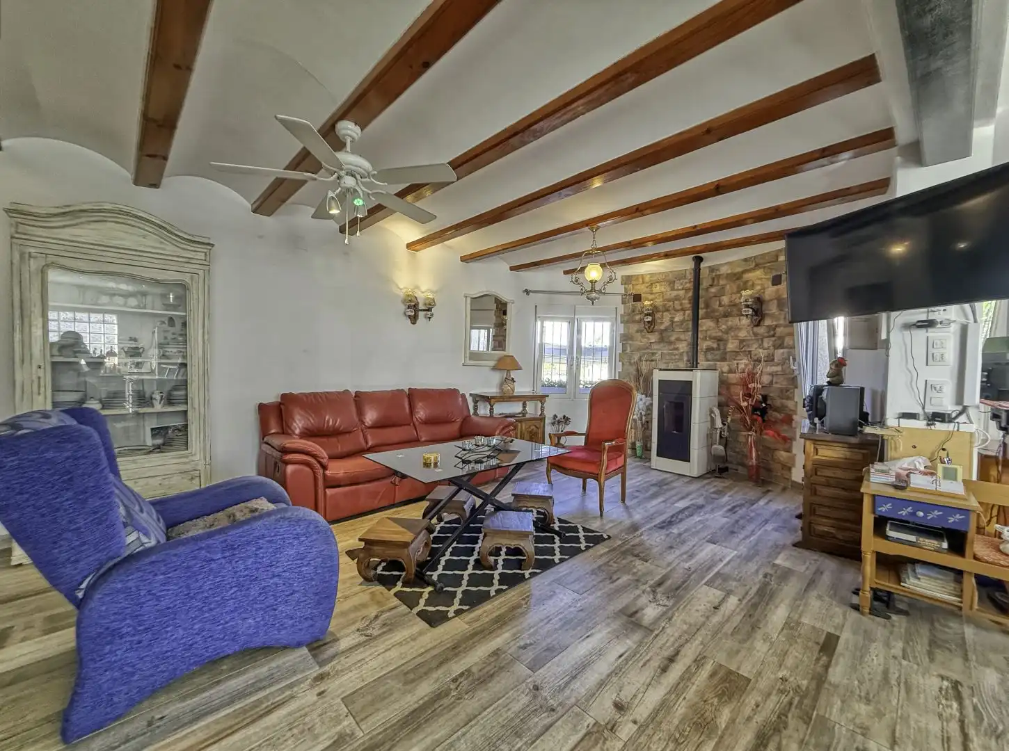 Living room of Houses for sale in Els Poblets  with Air Conditioner, Heating and Terrace