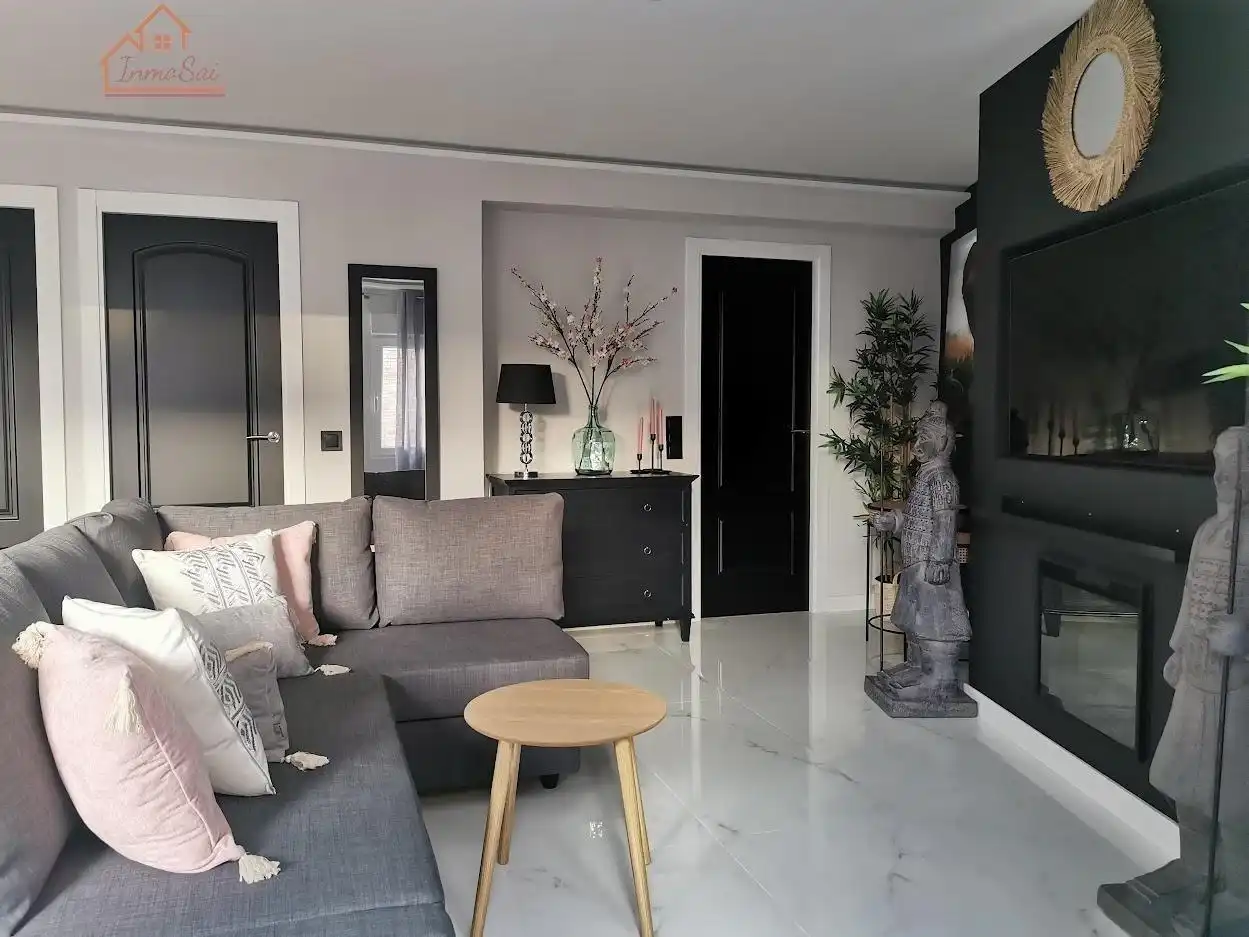 Wohnzimmer von Wohnung zur Miete in Madrid mit Klimaanlage, Heizung und Möbliert