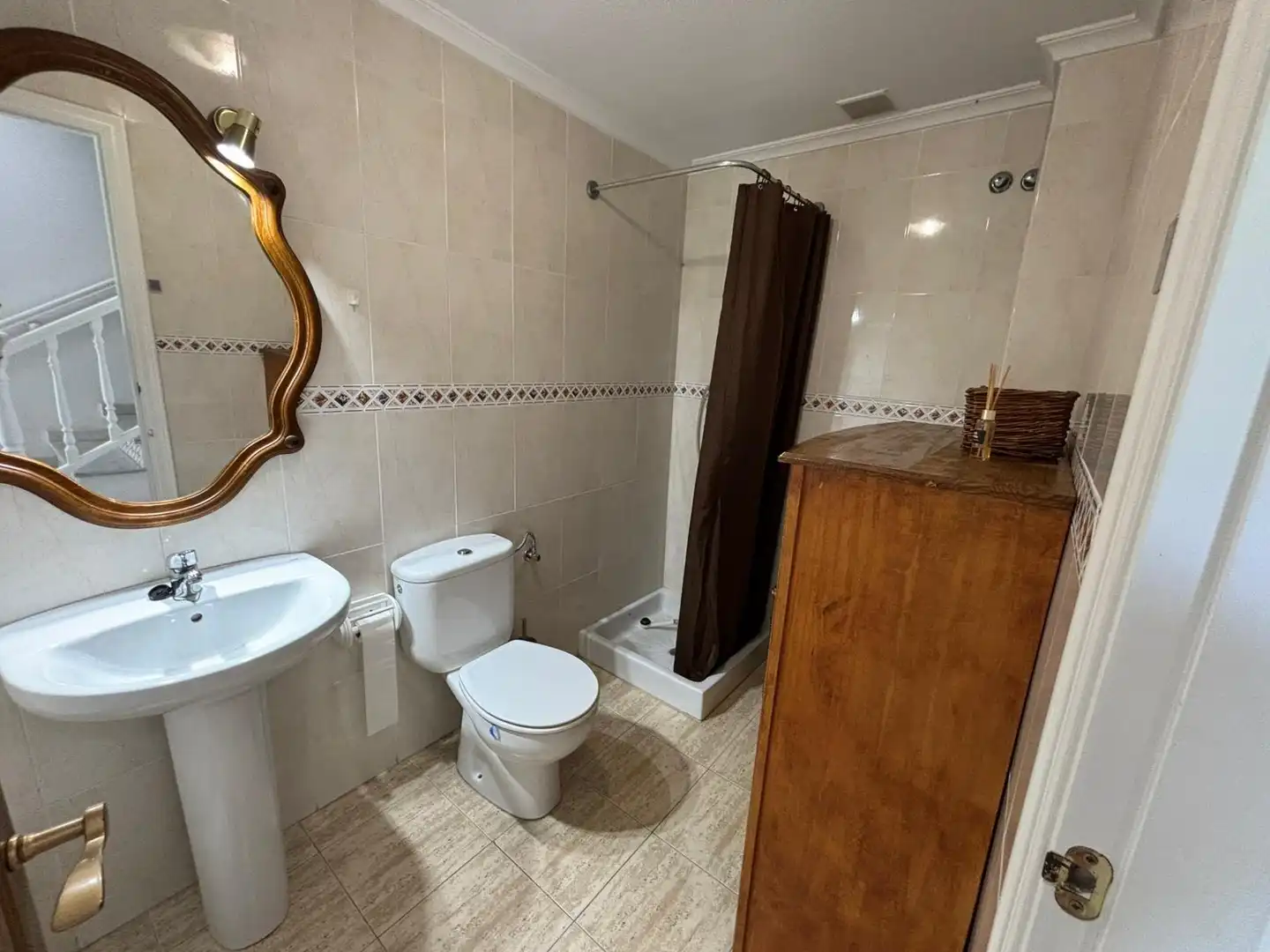 Bany de Casa o xalet de lloguer en Pilar de la Horadada amb Terrassa i Piscina comunitària