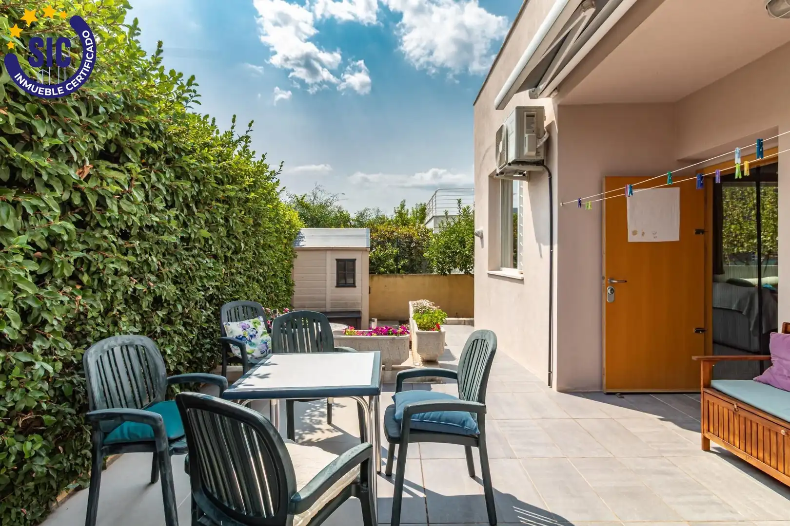 Terraza de Casa o chalet en venta en La Pobla de Tornesa con Aire acondicionado, Calefacción y Jardín privado