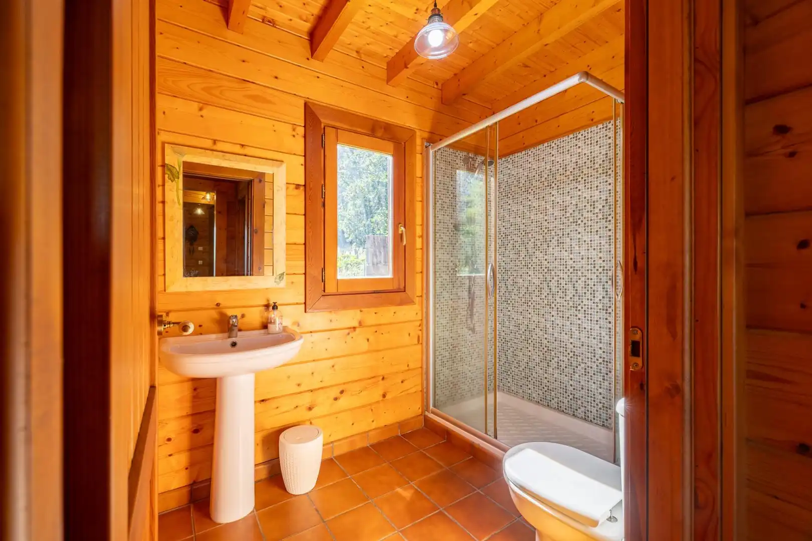 Baño de Casa o chalet en venta en Salceda de Caselas con Calefacción, Jardín privado y Terraza