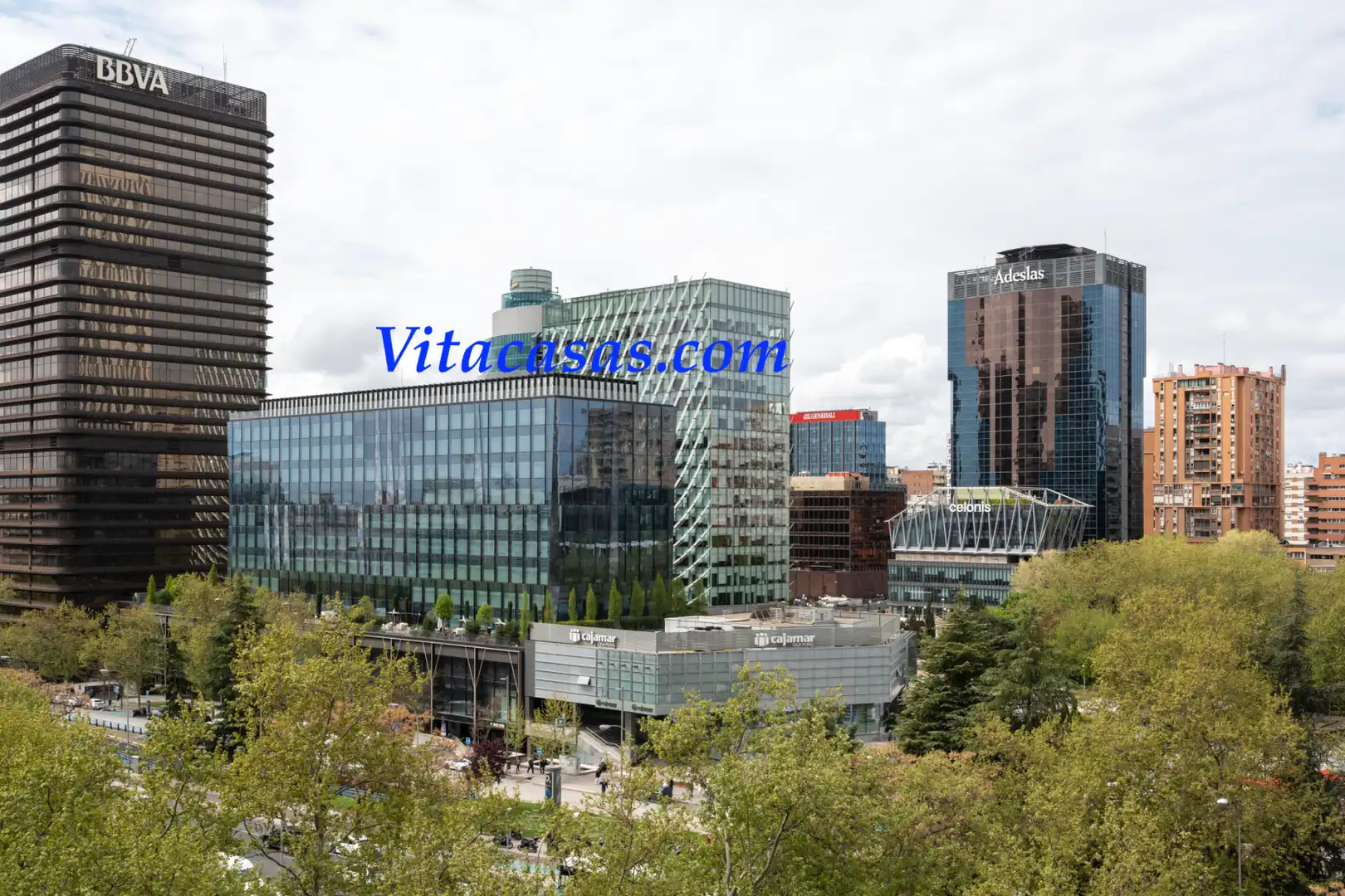 Vista exterior de Pis en venda en Madrid amb Aire condicionat, Calefacció i Moblat