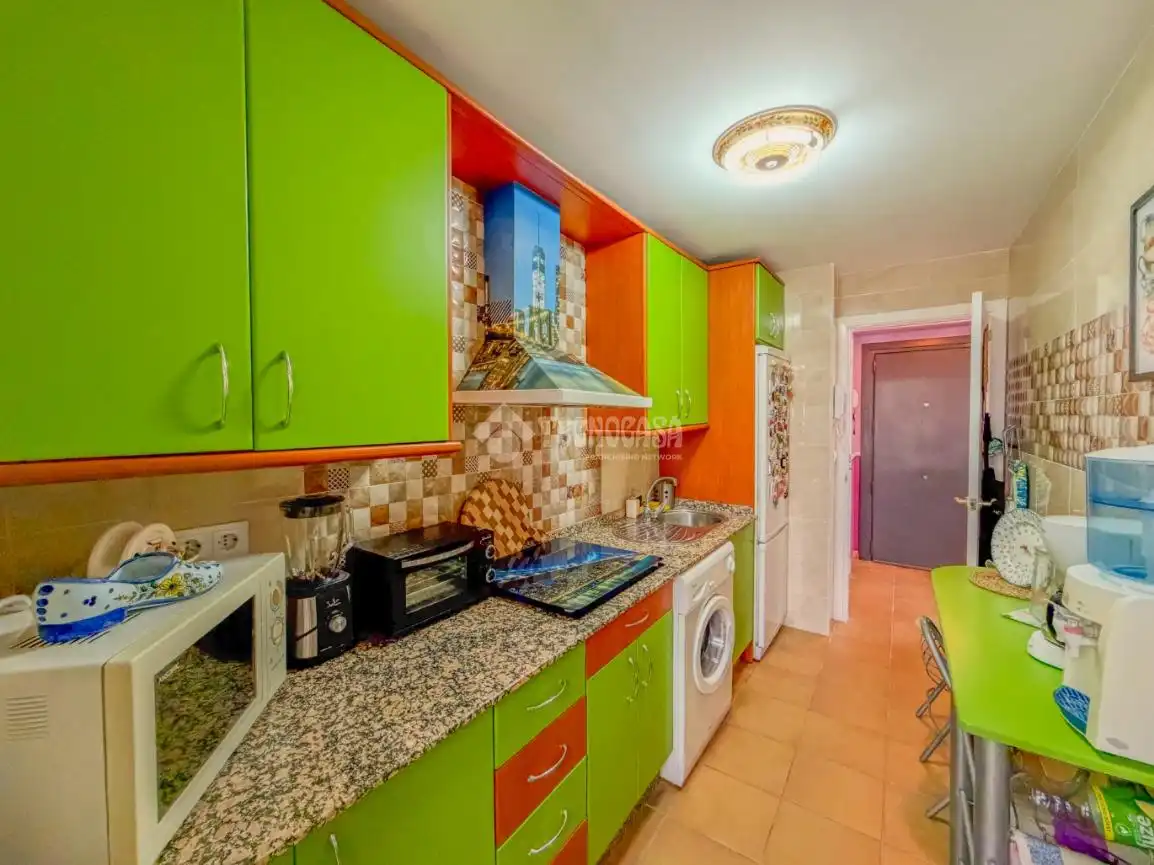 Kitchen of Flat for sale in Rota  with Air Conditioner, Terrace and Internet