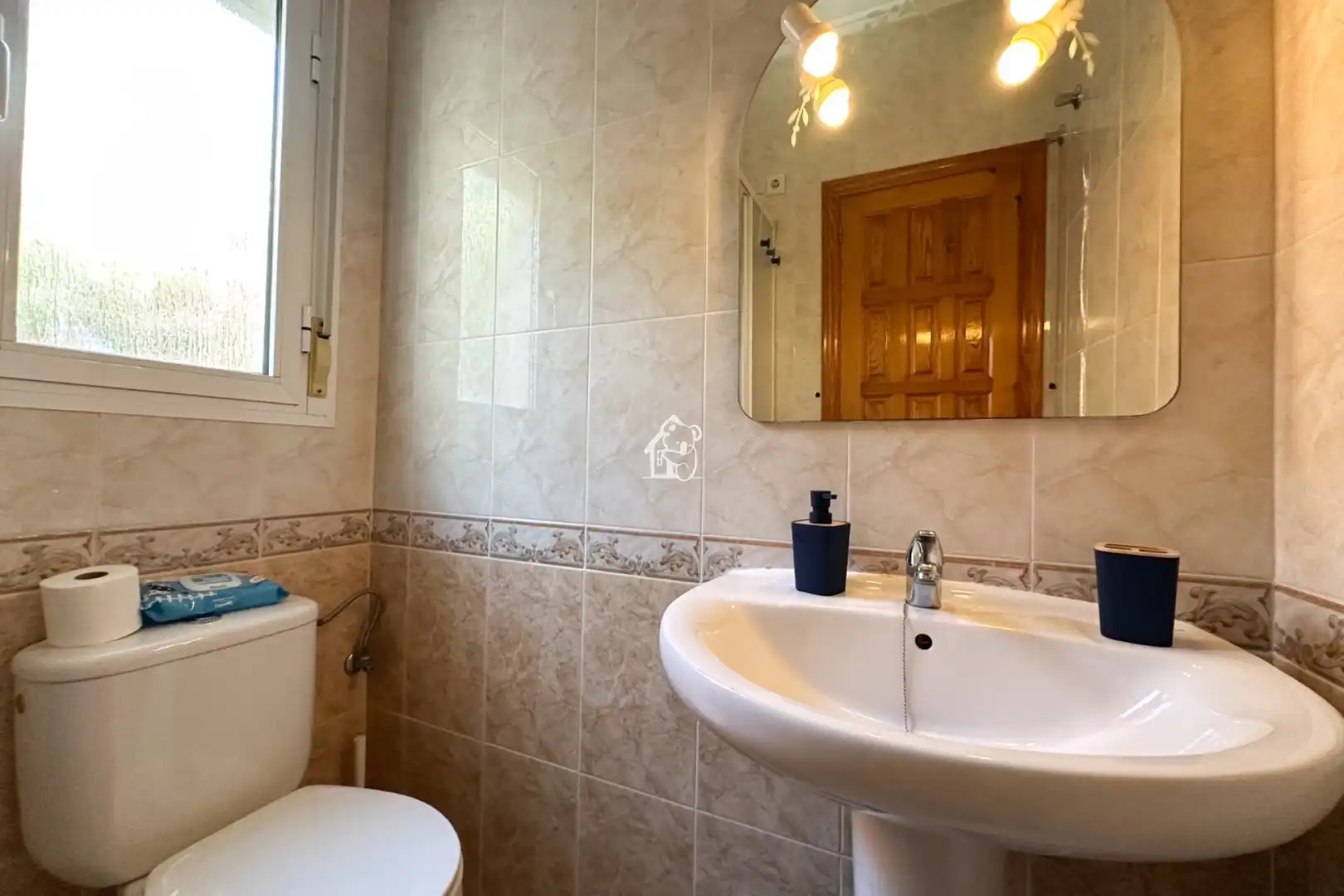 Bany de Casa o xalet de lloguer en Rojales amb Aire condicionat, Jardí privat i Terrassa