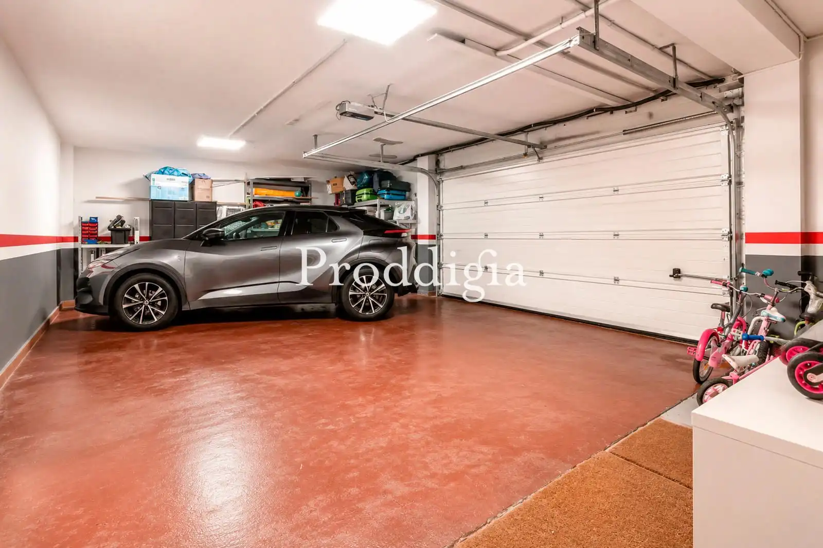 Parking of Detached homes for sale in Sant Cugat del Vallès  with Air Conditioner, Heating and Private garden