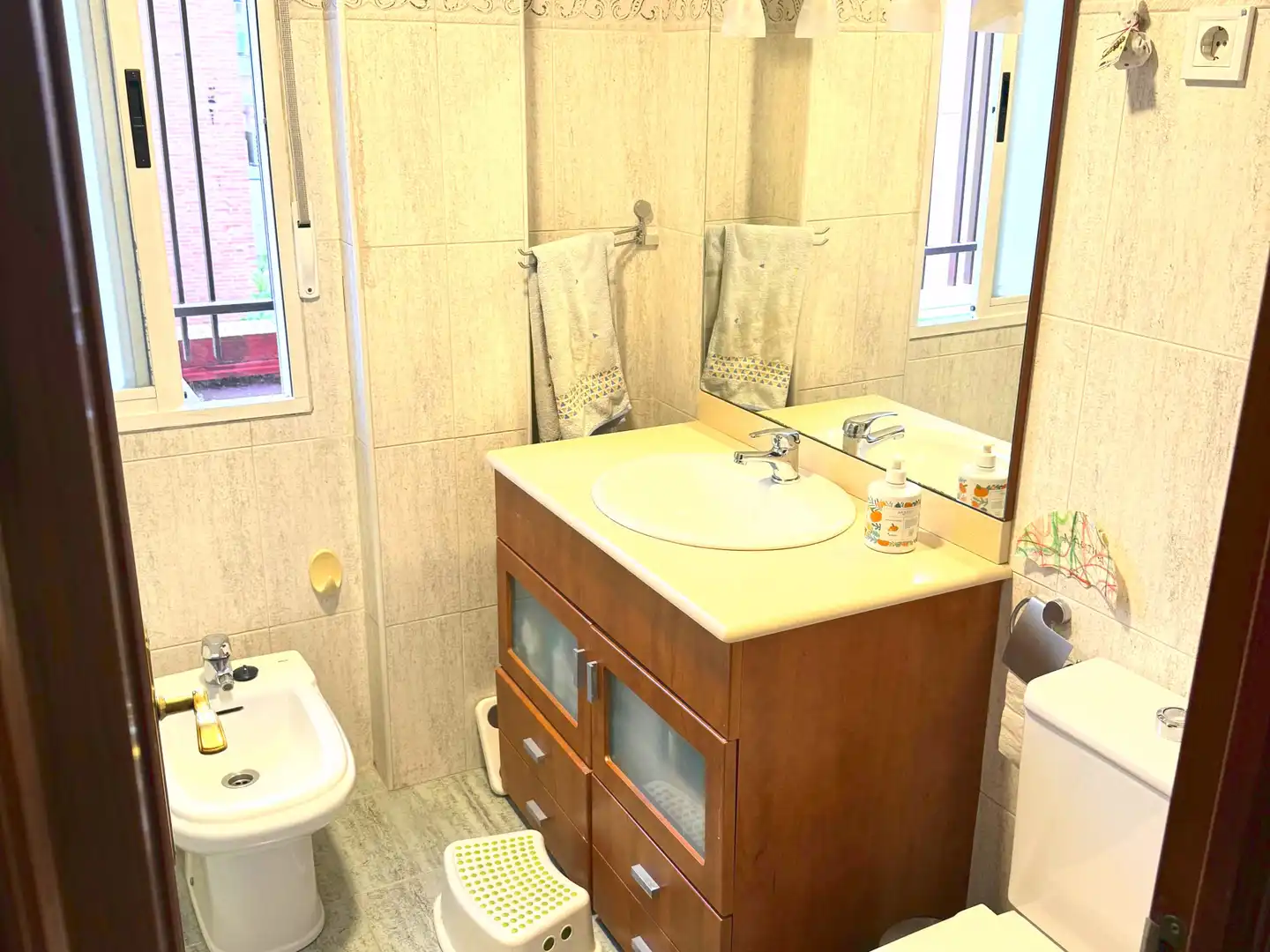 Badezimmer von Wohnung zum Verkauf in San Sebastián de los Reyes mit Heizung, Terrasse und Abstellraum