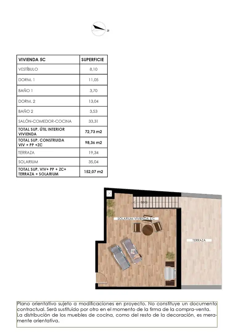Penthouse mit Pool zum Verkauf in Centro, imagen 37