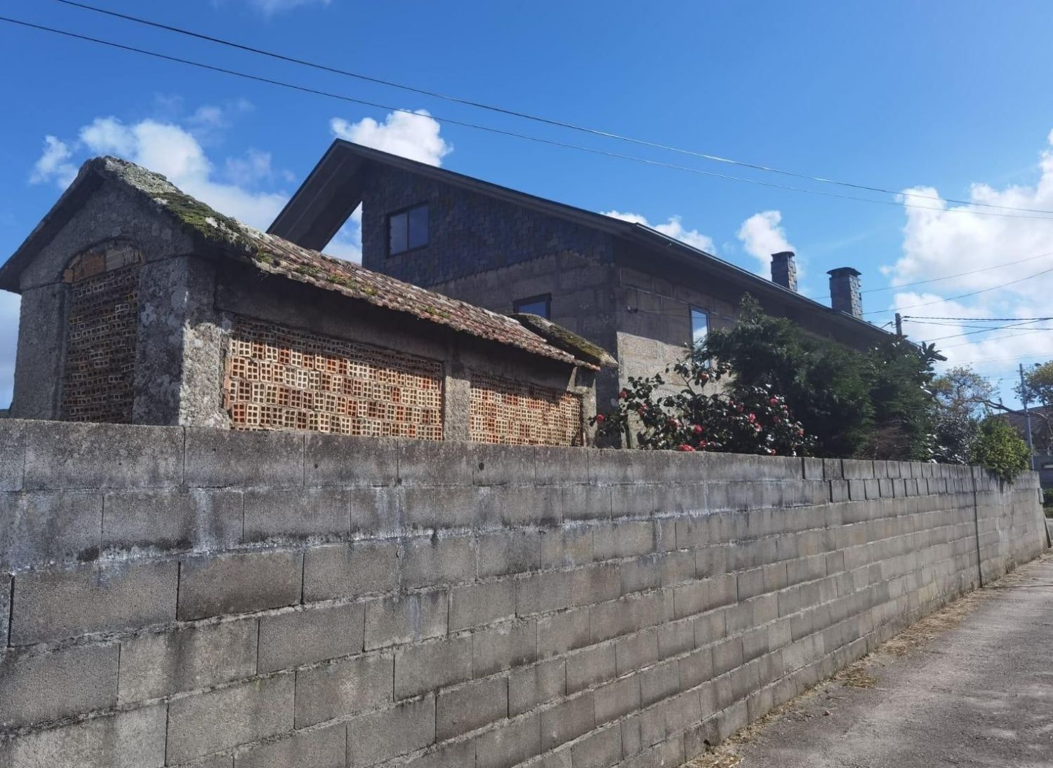 Vista exterior de Casa o xalet en venda en Nigrán