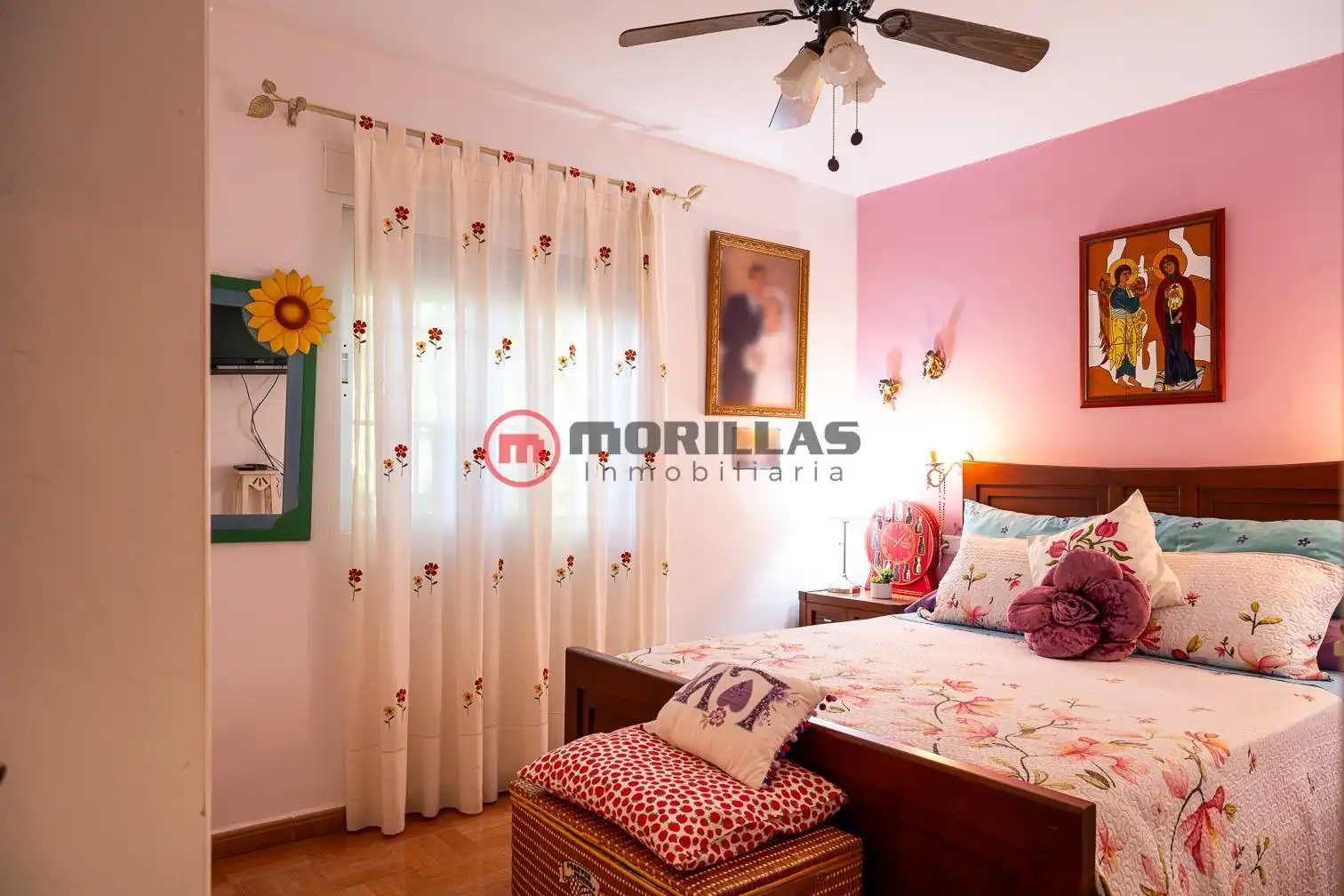 Bedroom of Houses for sale in Caravaca de la Cruz  with Air Conditioner, Terrace and Swimming Pool