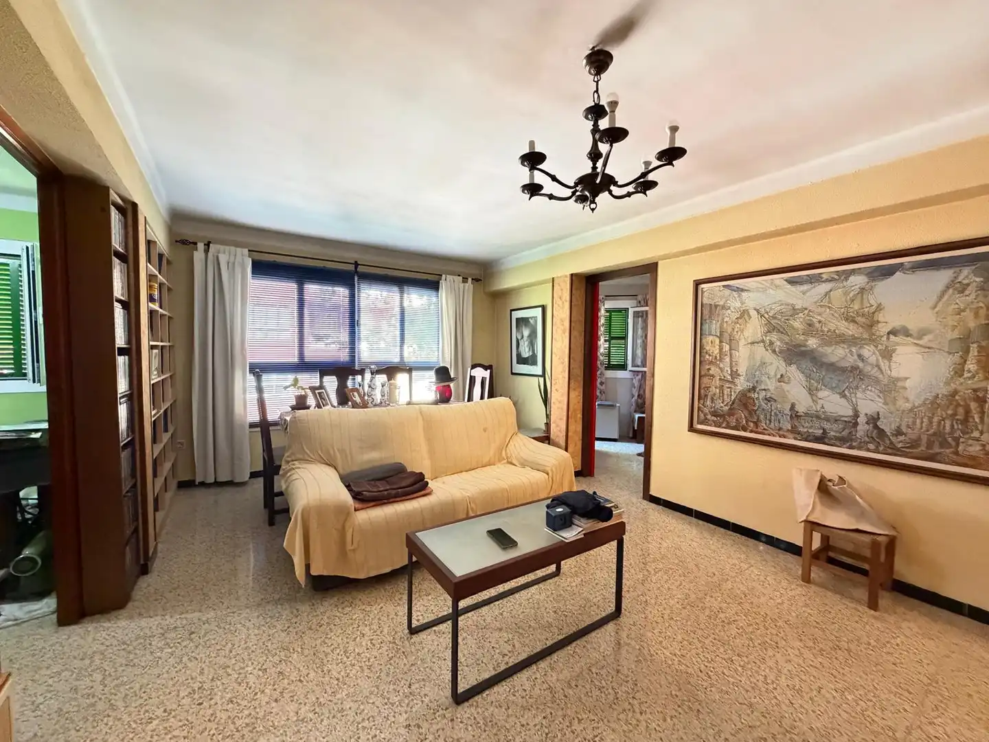 Sala de estar de Piso en venta en  Palma de Mallorca con Aire acondicionado, Calefacción y Balcón