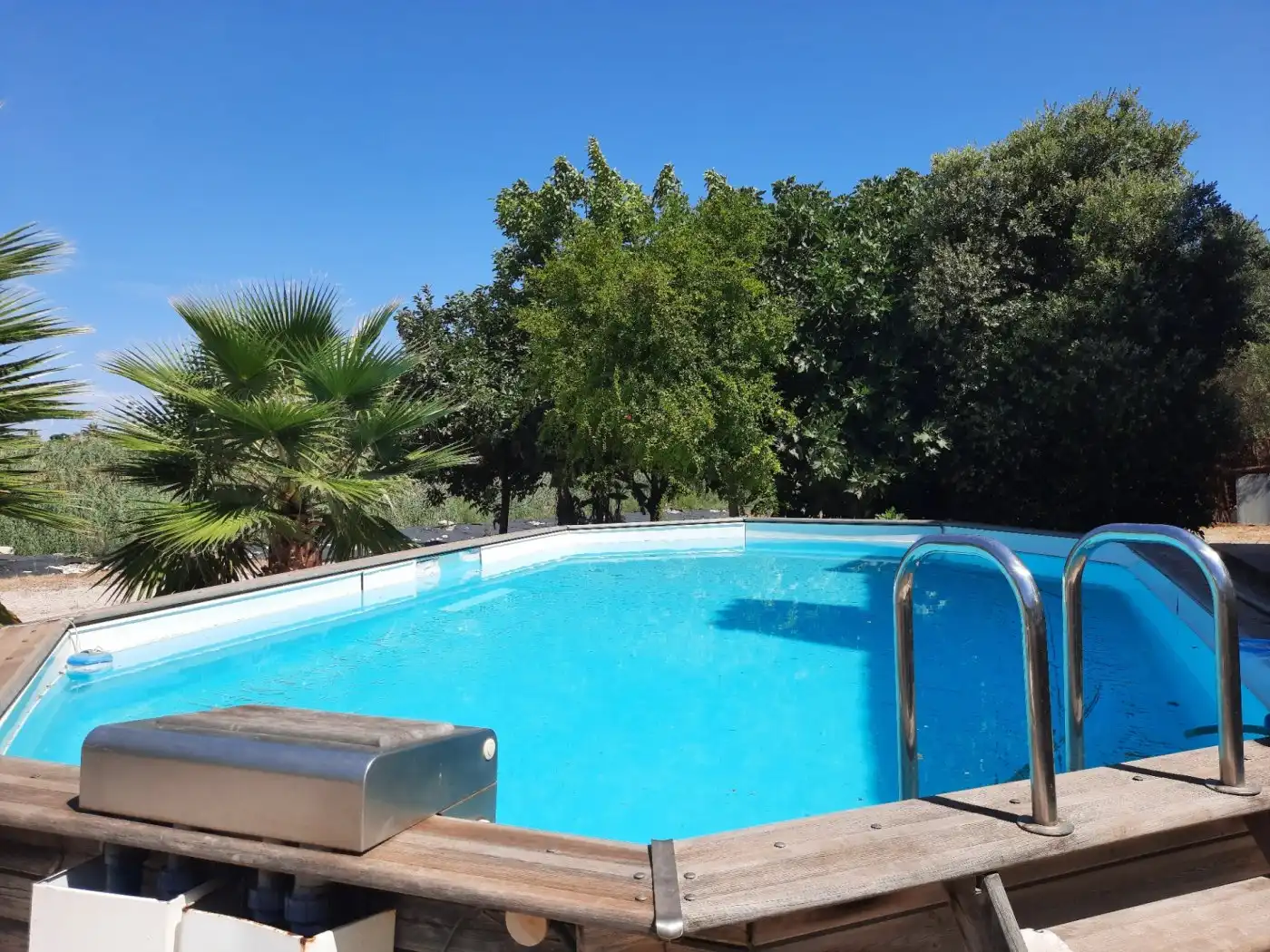 Piscina de Finca rústica en venta en Ondara con Aire acondicionado, Calefacción y Jardín privado