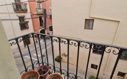 Balcony of Single-family semi-detached for sale in Montbrió del Camp  with Air Conditioner, Oven and Washing machine