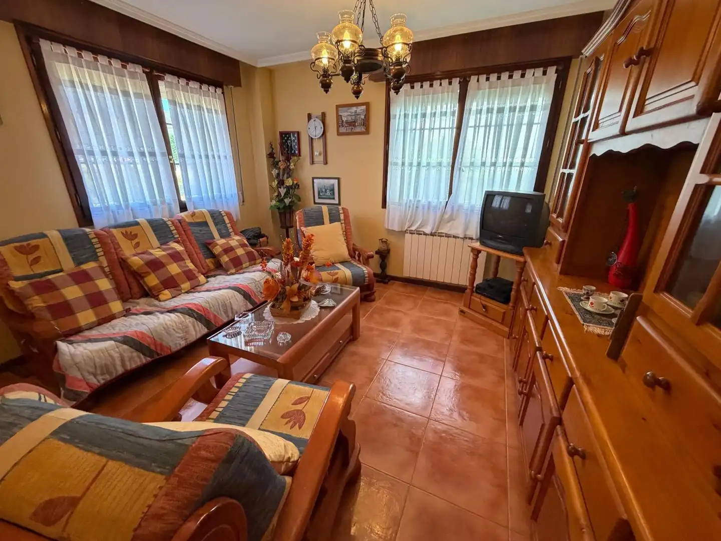 Living room of Houses for sale in Argoños   with Heating, Private garden and Terrace