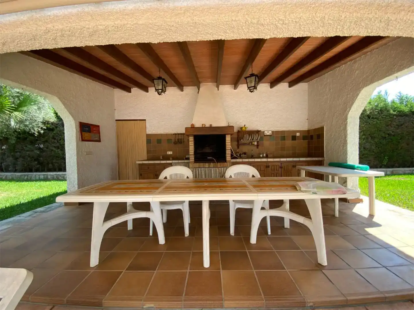 Terrassa de Casa o xalet en venda en Santa Pola amb Aire condicionat i Piscina