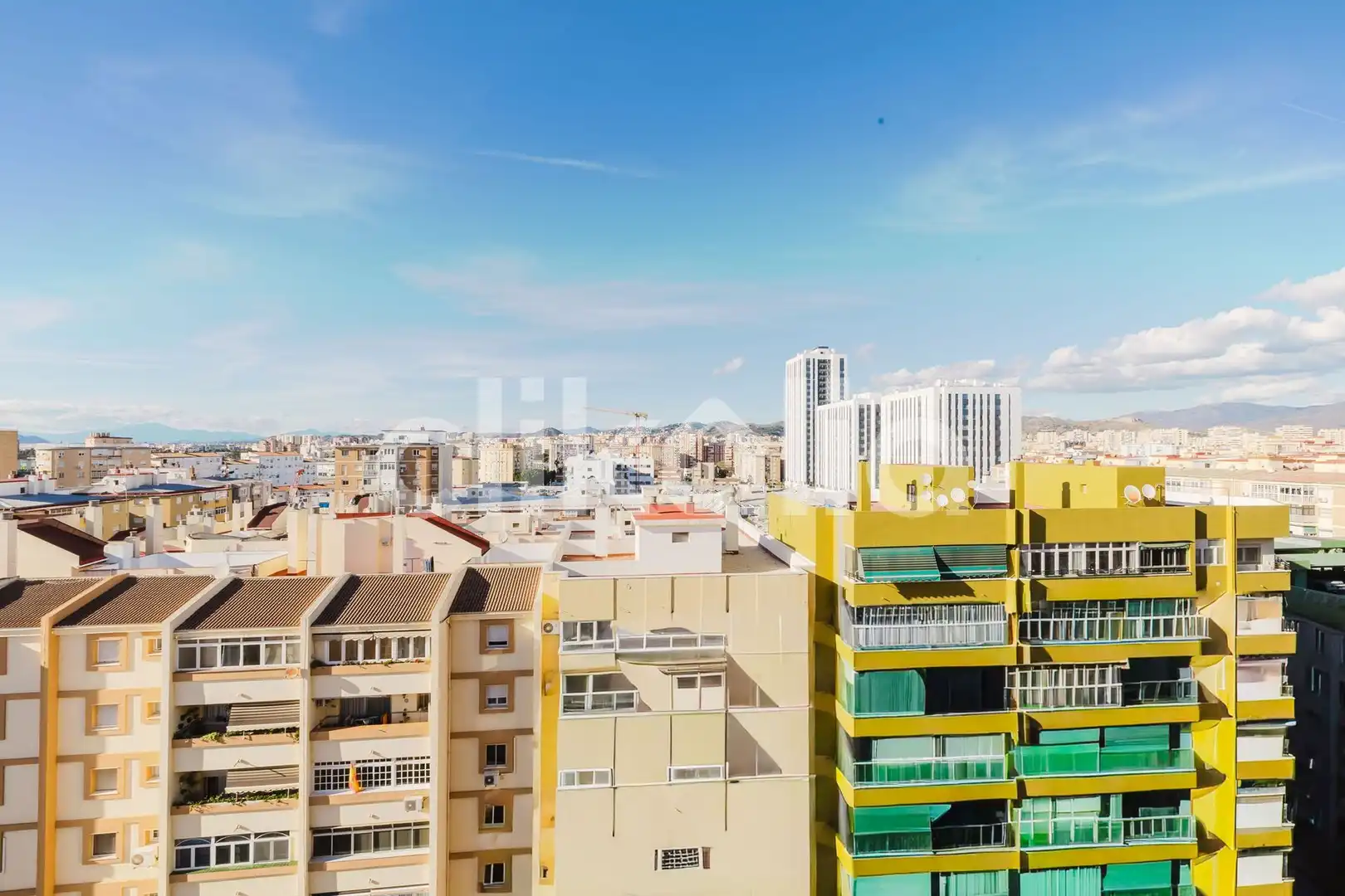 Exterior view of Flat for sale in Málaga  with Air Conditioner