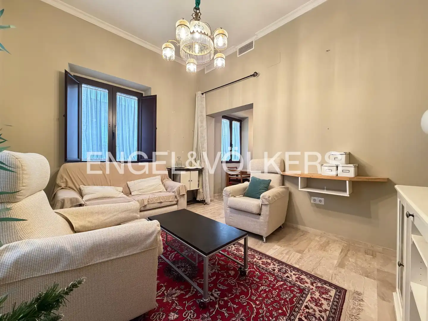 Living room of Attic for sale in Sevilla  with Air Conditioner, Heating and Terrace