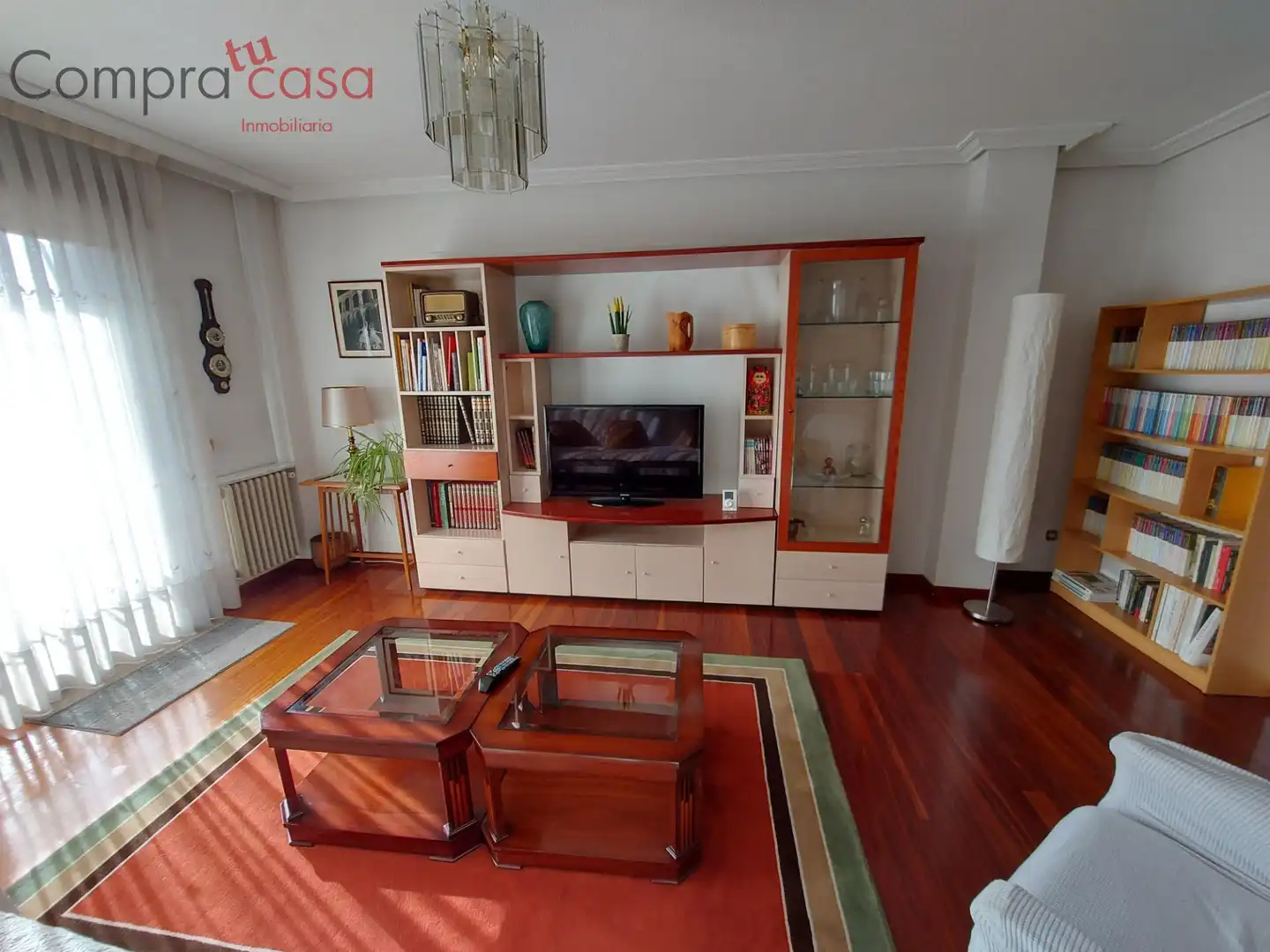 Sala de estar de Piso para compartir en Segovia con Calefacción, Terraza y Amueblado