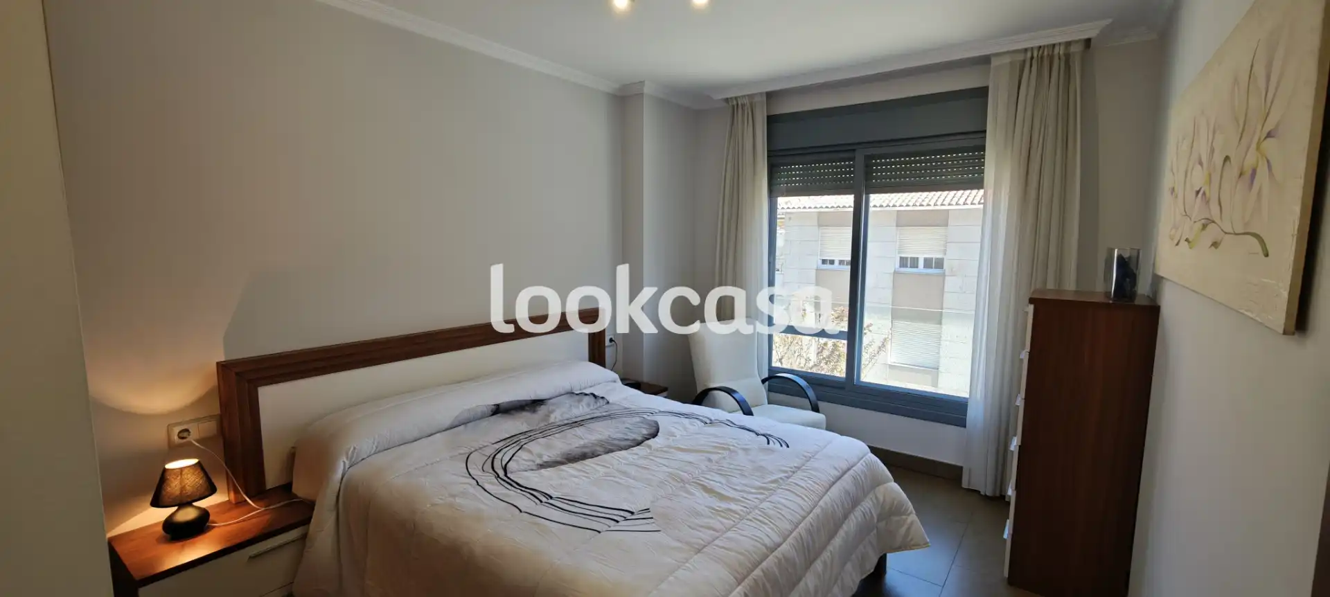 Bedroom of Flat for sale in Sanxenxo  with Heating, Parquet flooring and Terrace