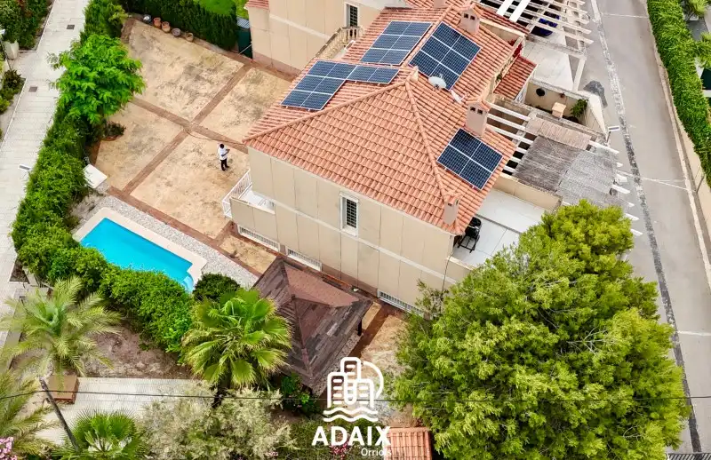 Exterior view of Detached homes for sale in El Campello  with Air Conditioner, Heating and Terrace