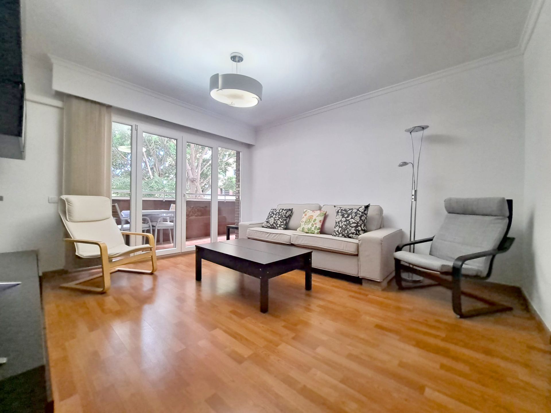 Sala d'estar de Apartament en venda en Málaga Capital amb Aire condicionat, Calefacció i Terrassa