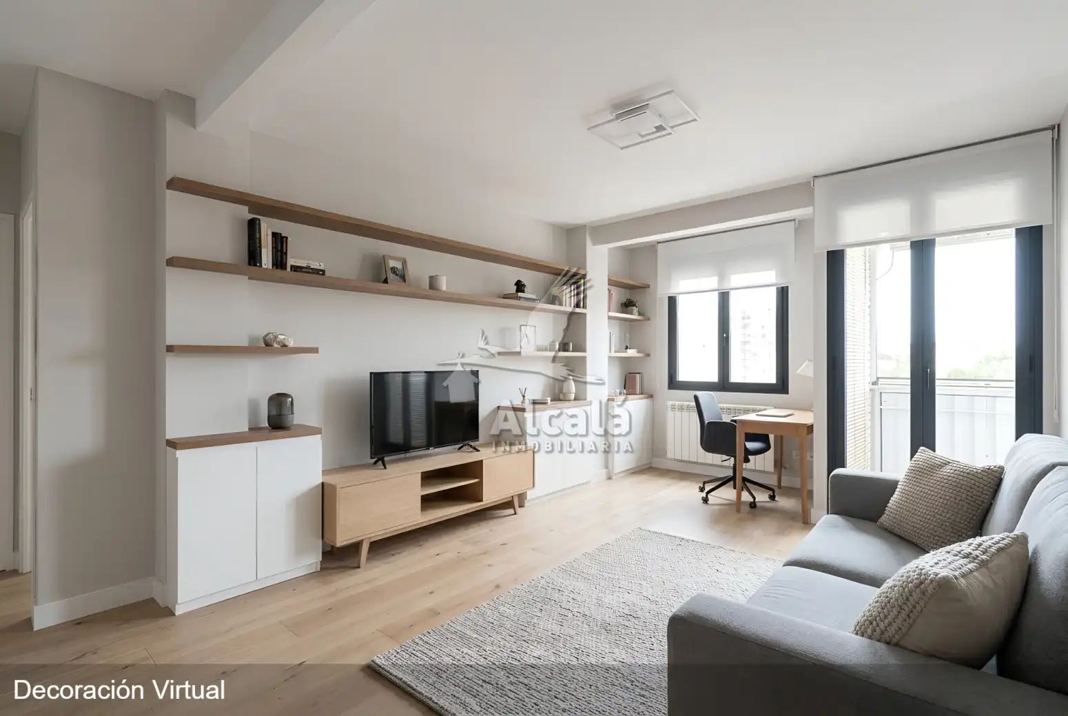 Living room of Flat for sale in Alcalá de Henares  with Heating and Terrace