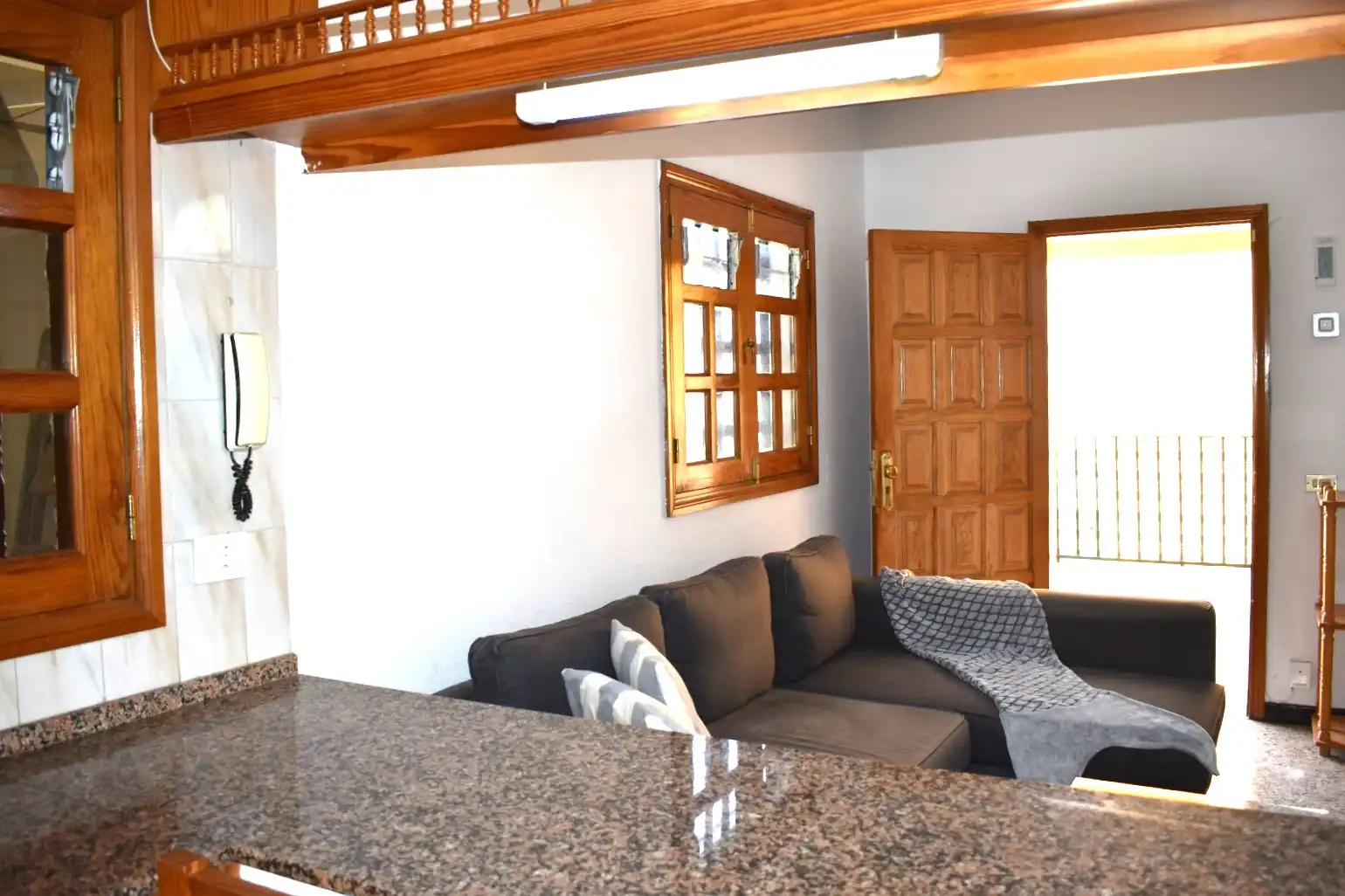 Sala d'estar de Casa o xalet en venda en La Aldea de San Nicolás  amb Jardí privat, Terrassa i Piscina