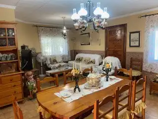 Comedor de Finca rústica en venta en Fuente Álamo de Murcia con Calefacción, Jardín privado y Trastero